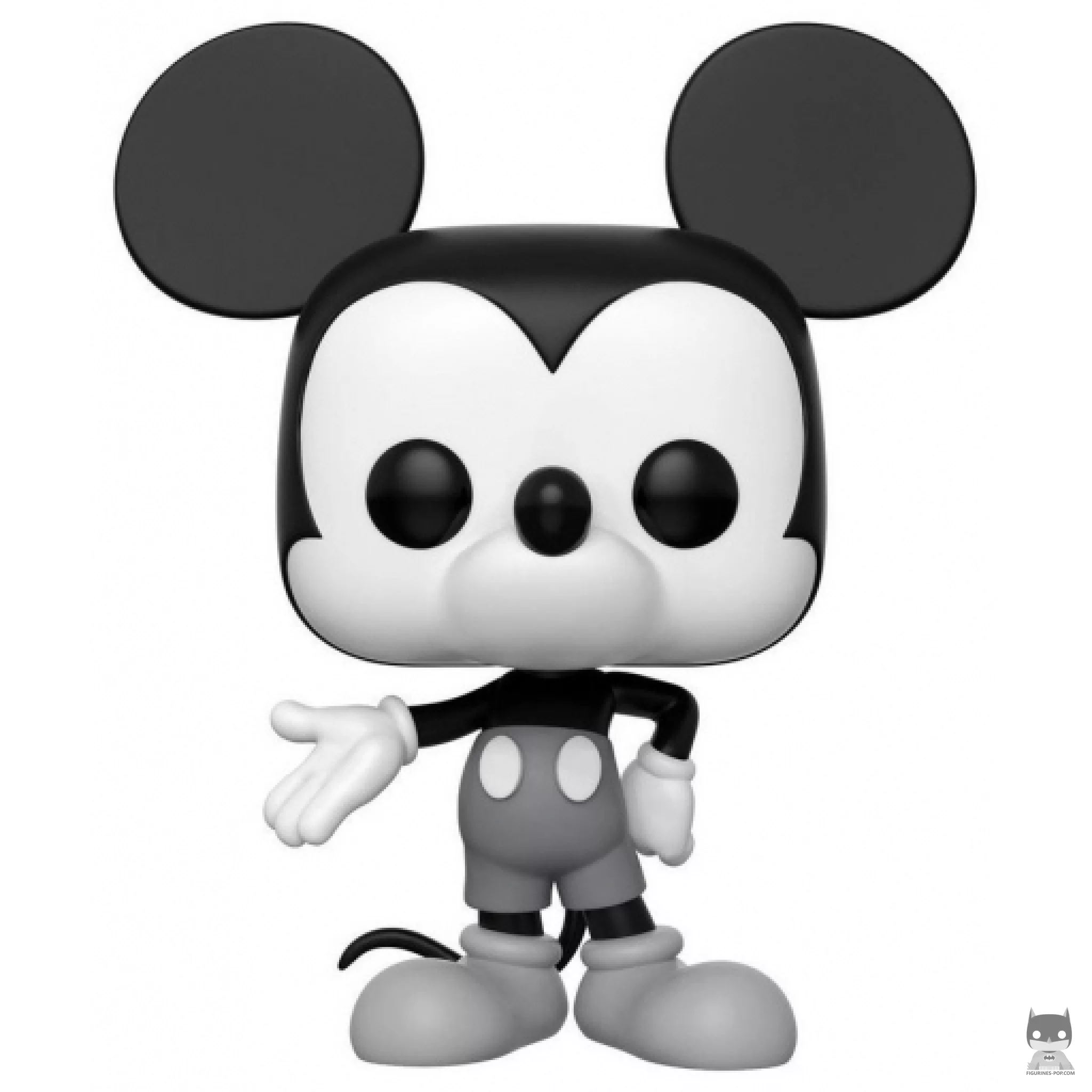 Figura Funko Pop! Mickey Mouse (Blanco y negro) (Supersized) (Mickey Mouse 90 años)