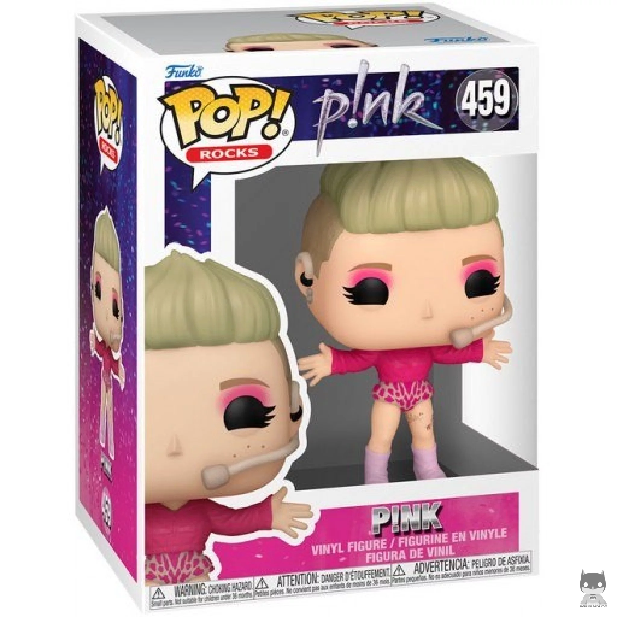 Figura Funko Pop! P!Nk en su caja