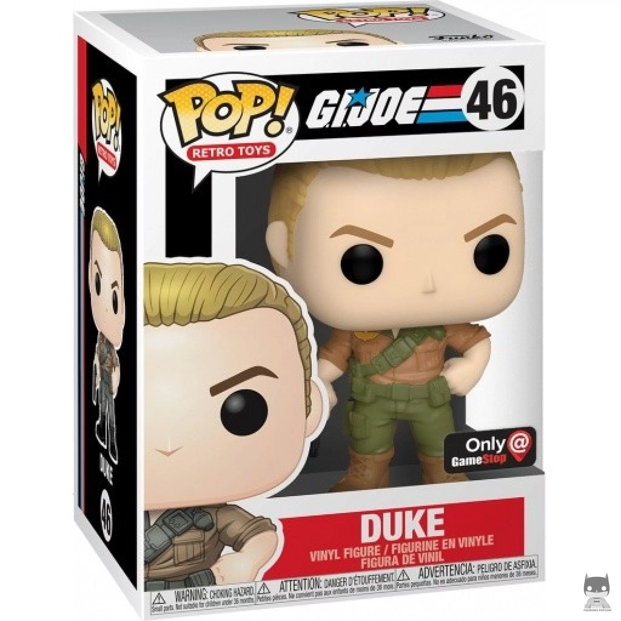 Figura Funko Pop! Duke en su caja
