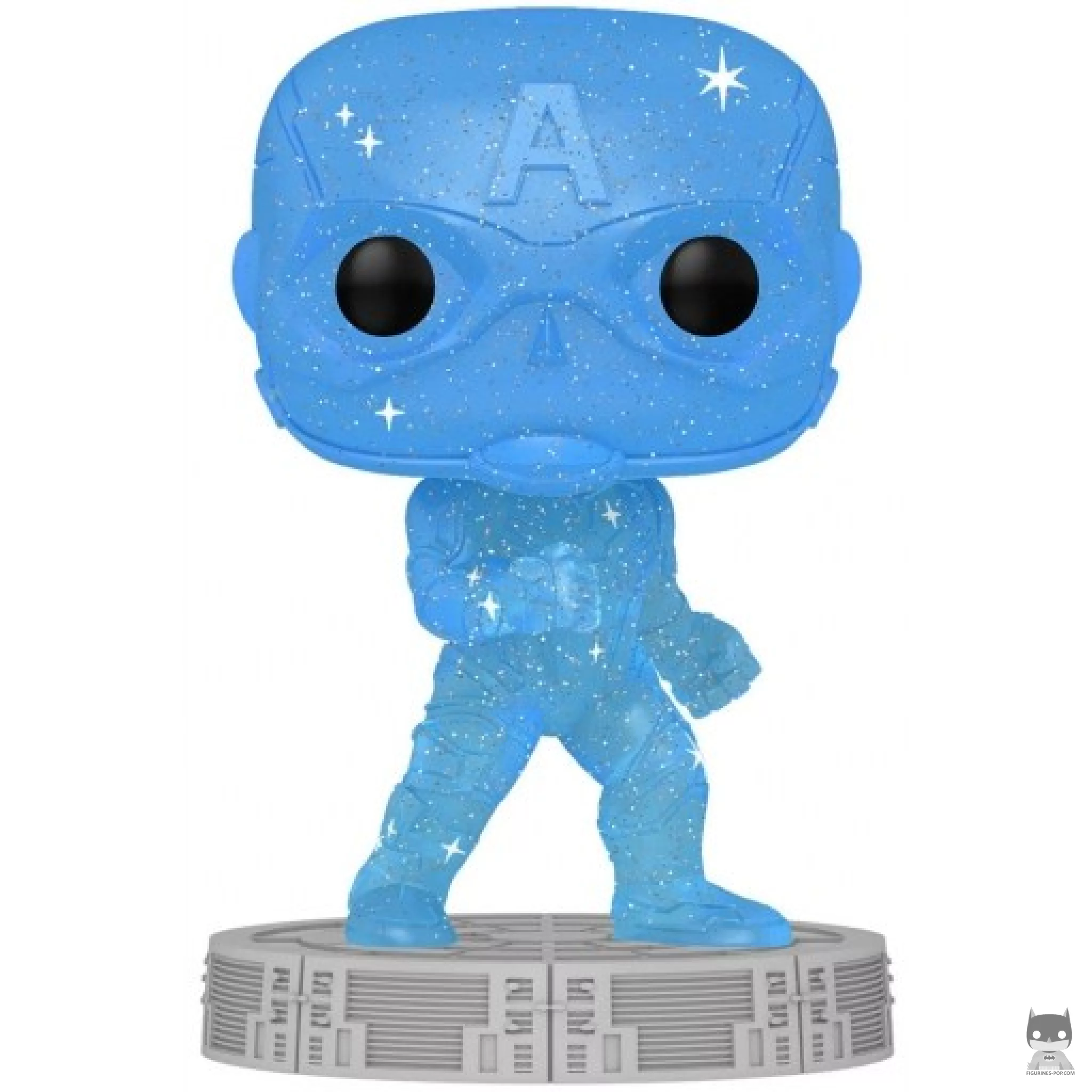 Figura Funko Pop! Capitán América (Azul) (La saga del Infinito)