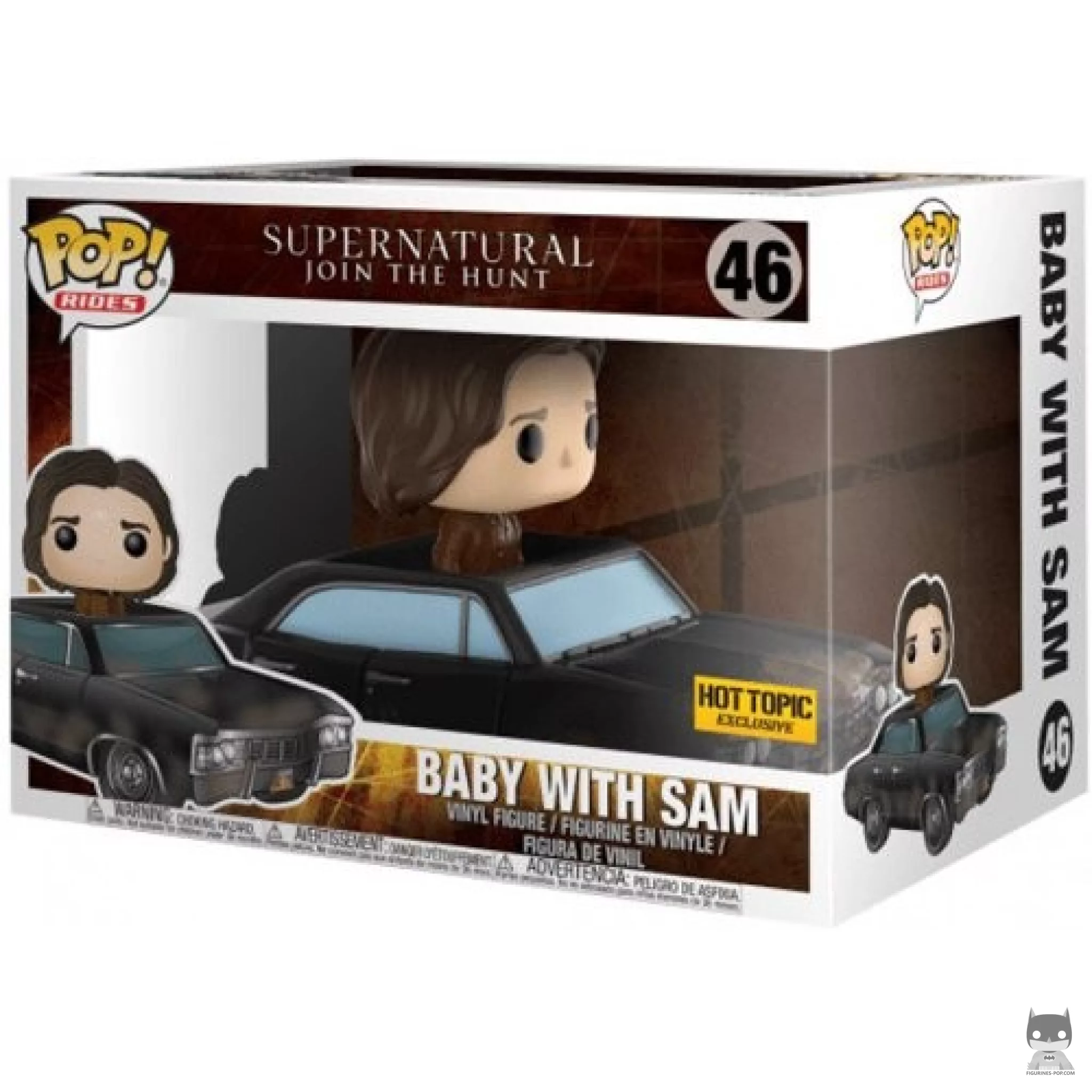 Figura Funko Pop! Sam Winchester (Chase) en su caja