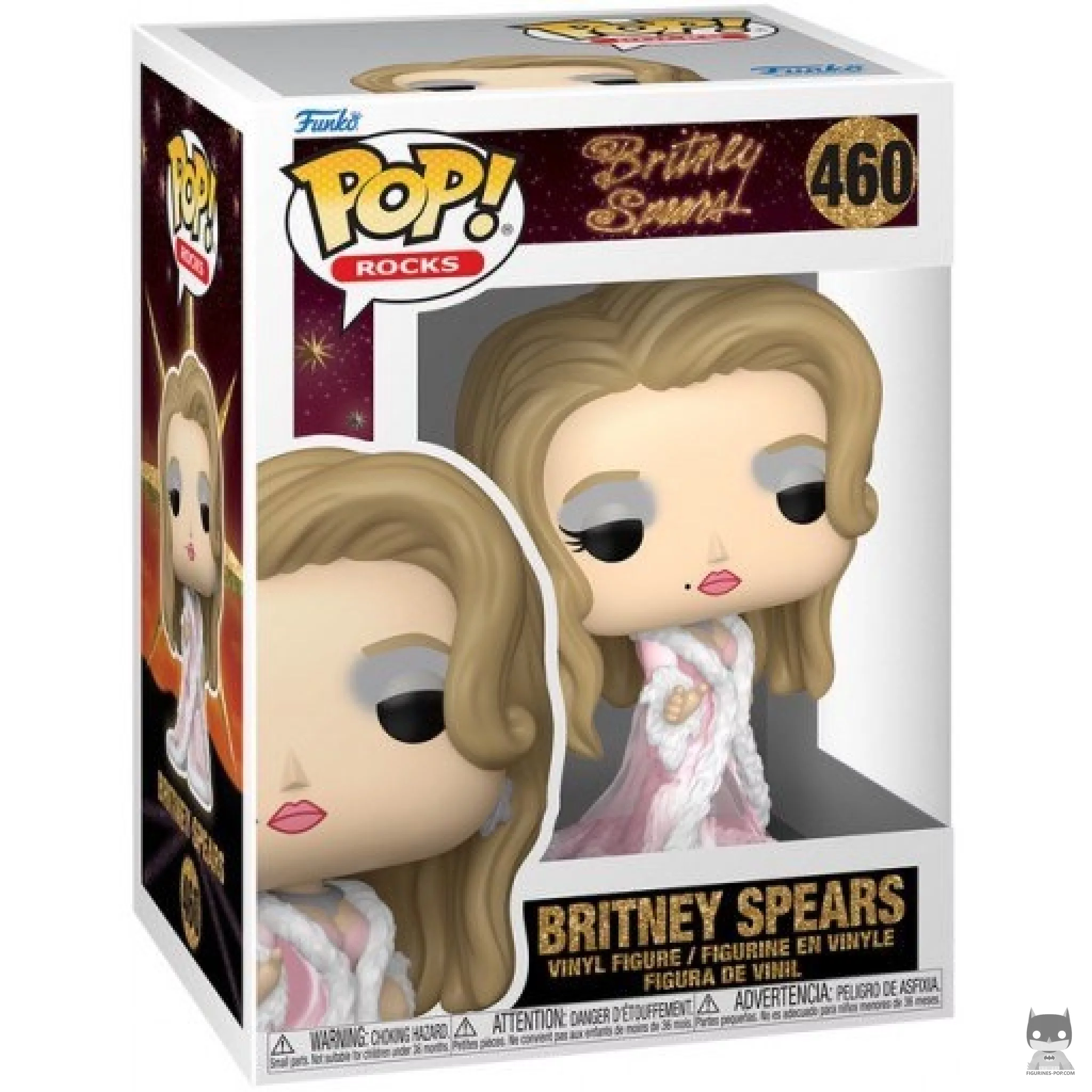 Figura Funko Pop! Britney Spears (Lucky) en su caja