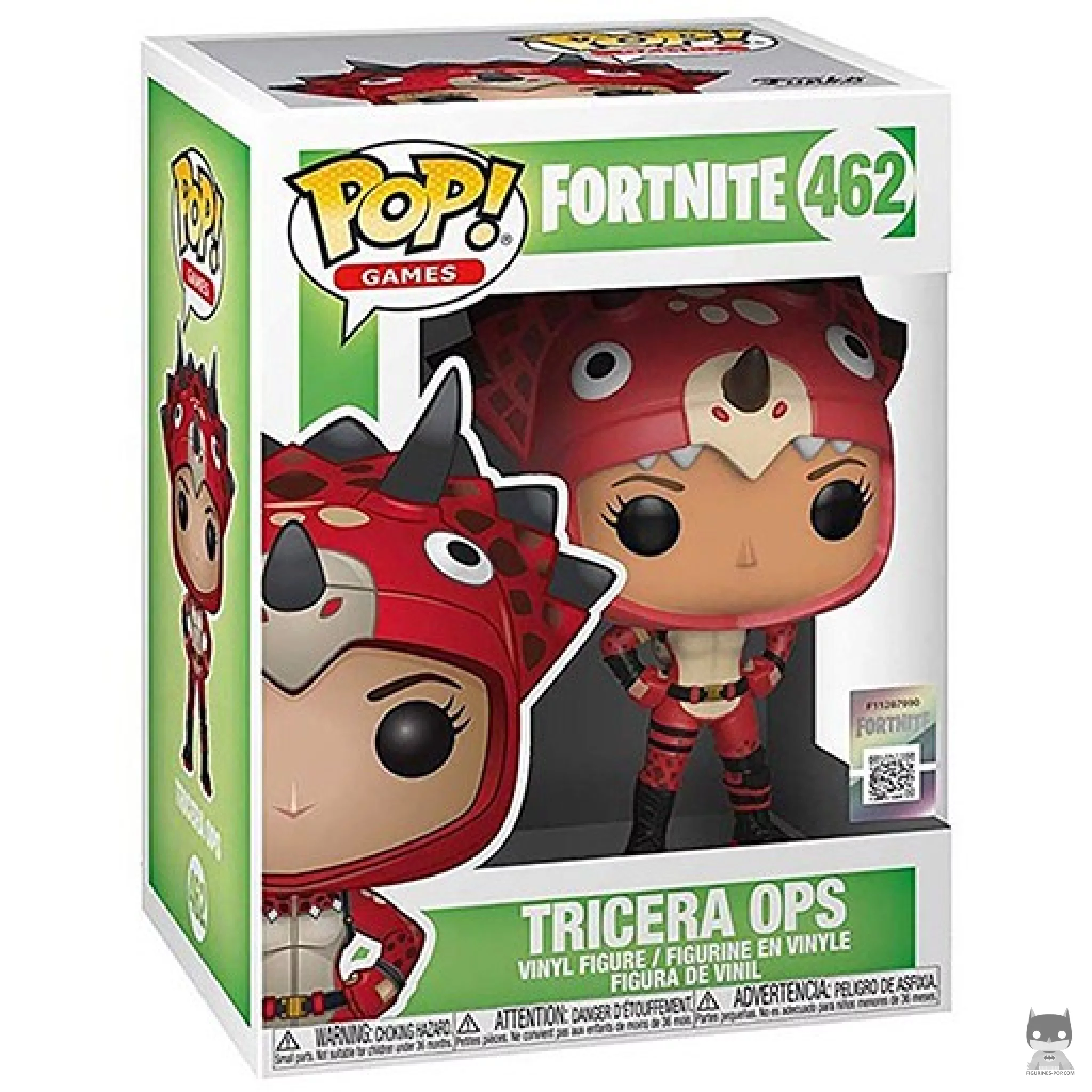 Figura Funko Pop! Tricera Ops en su caja
