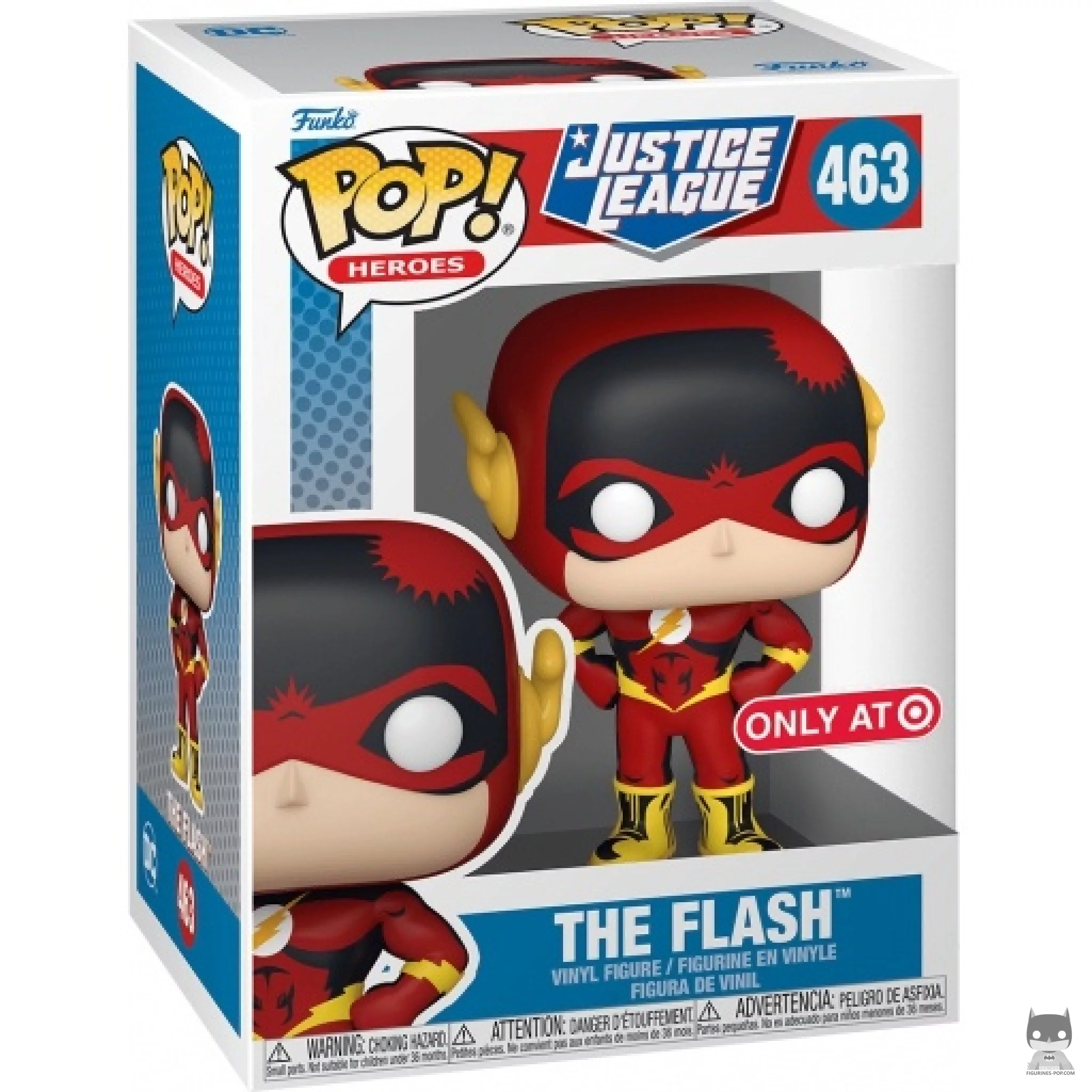 Figura Funko Pop! Flash en su caja