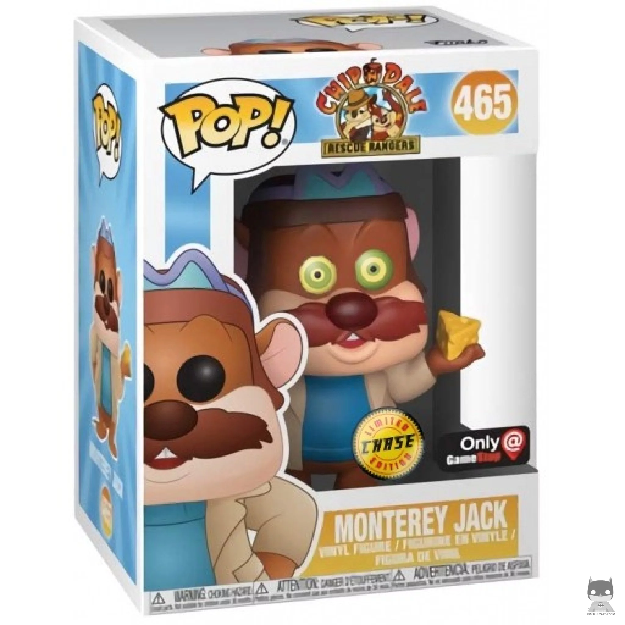 Figura Funko Pop! Monterey Jack (Chase) en su caja
