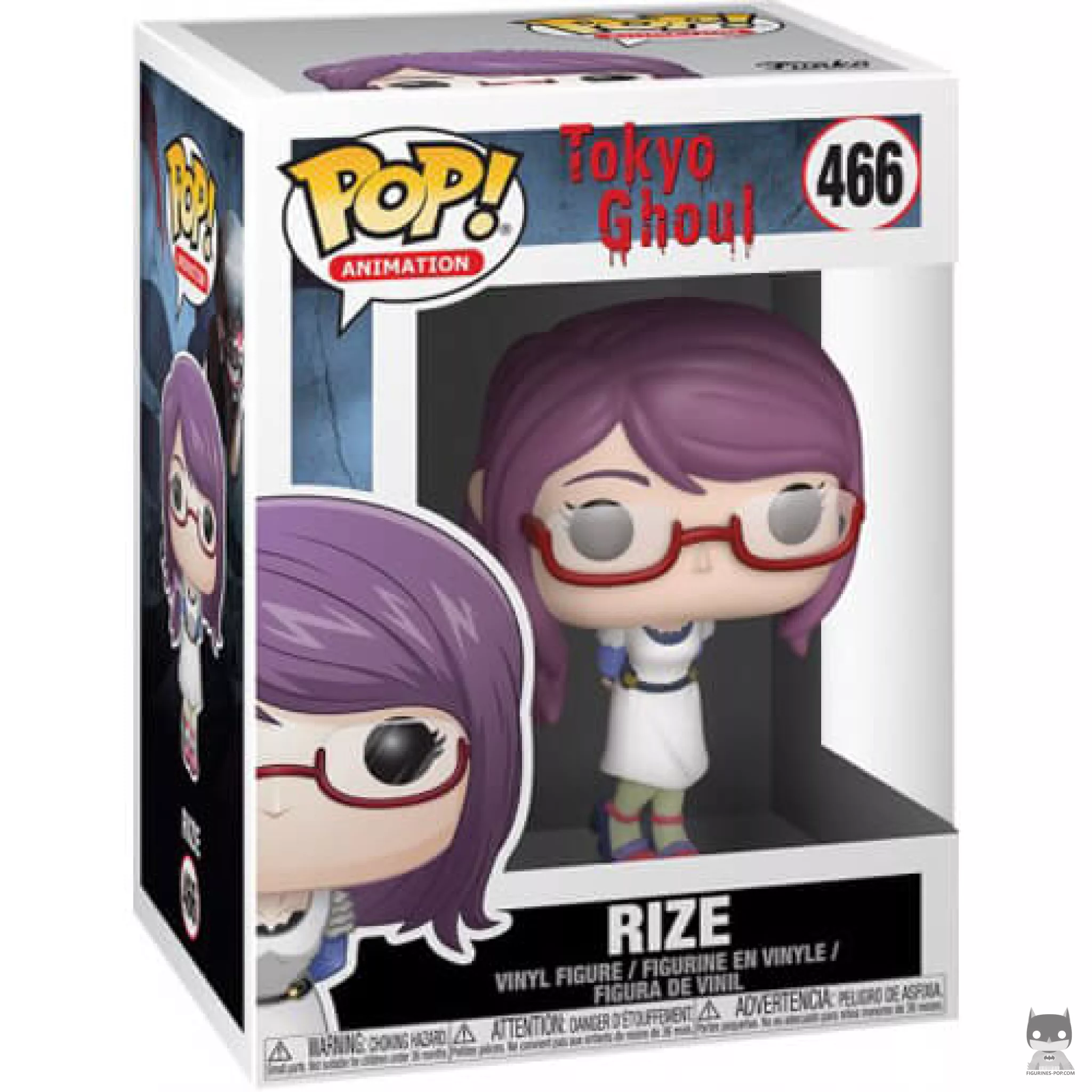 Figura Funko Pop! Rize Kanishiro en su caja