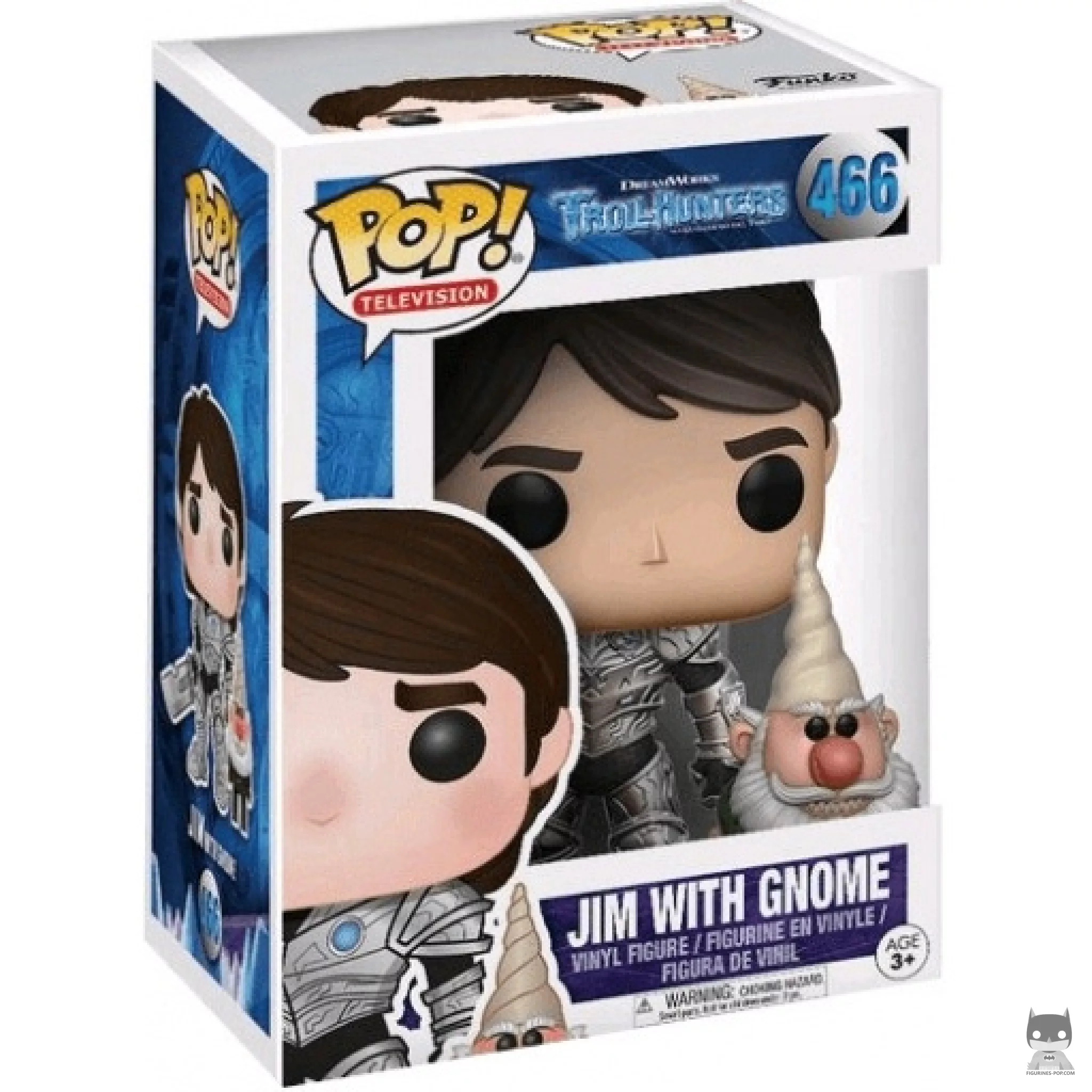 Figura Funko Pop! Jim con Gnomo (Chase) en su caja