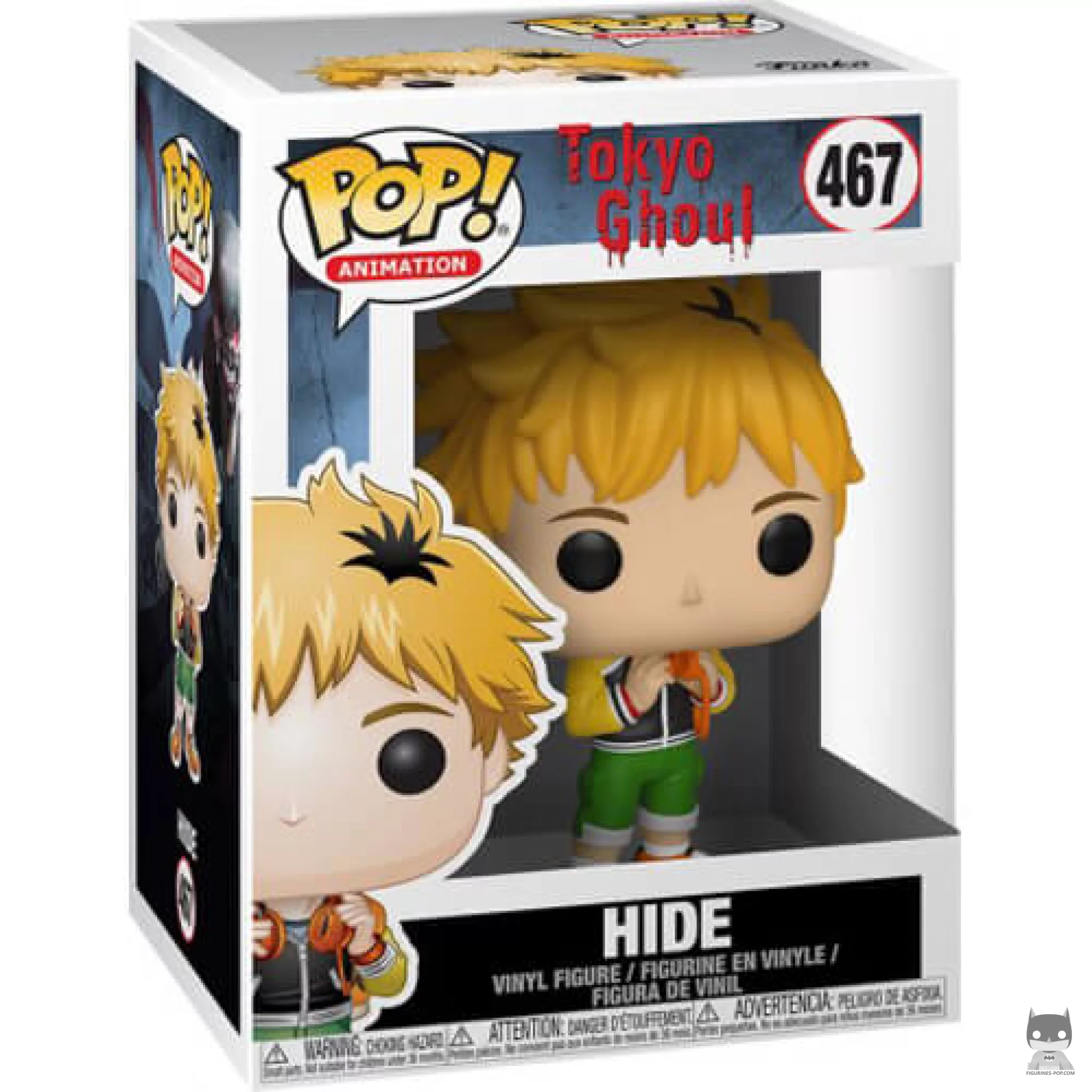 Figura Funko Pop! Hide en su caja