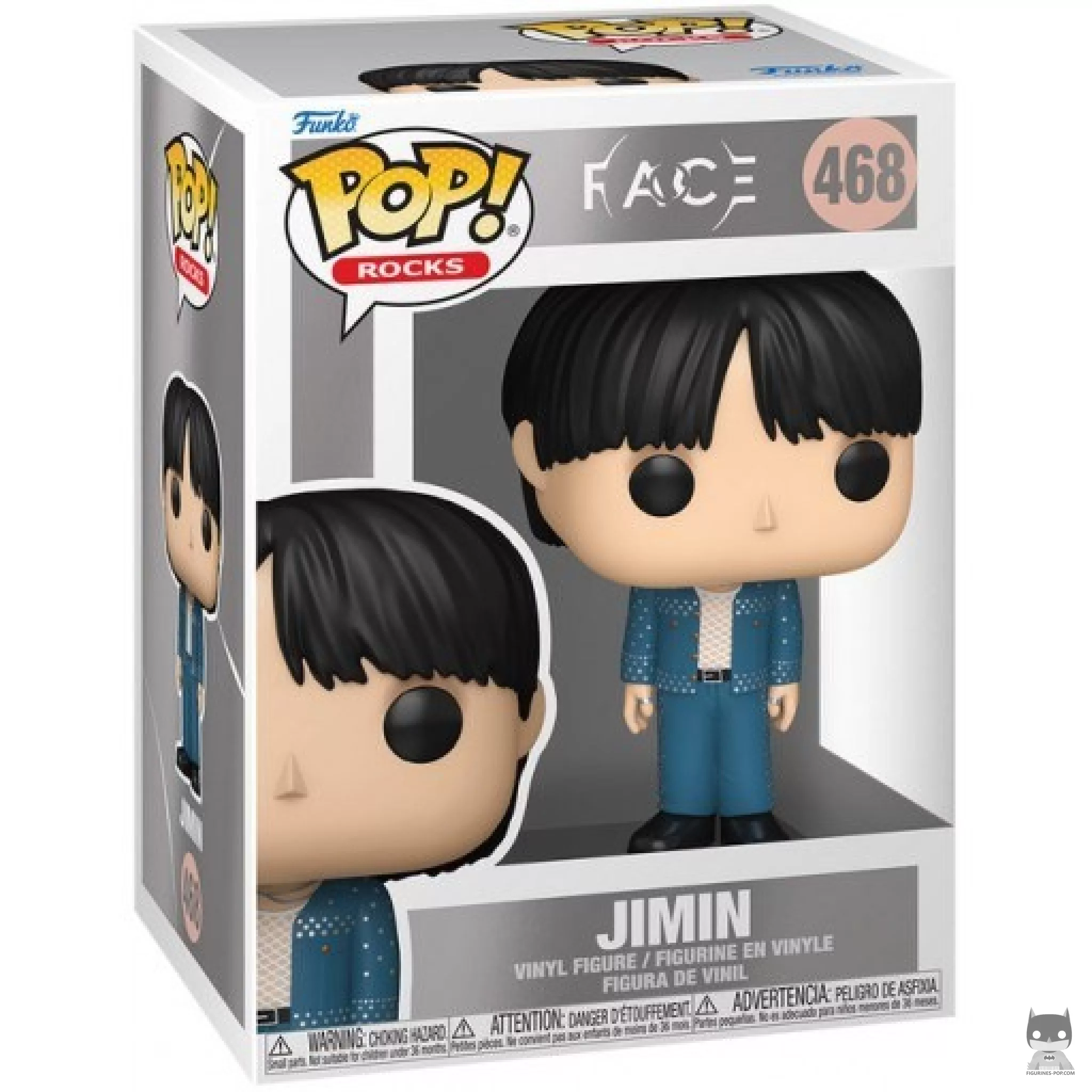 Figura Funko Pop! Jimin (Face) en su caja