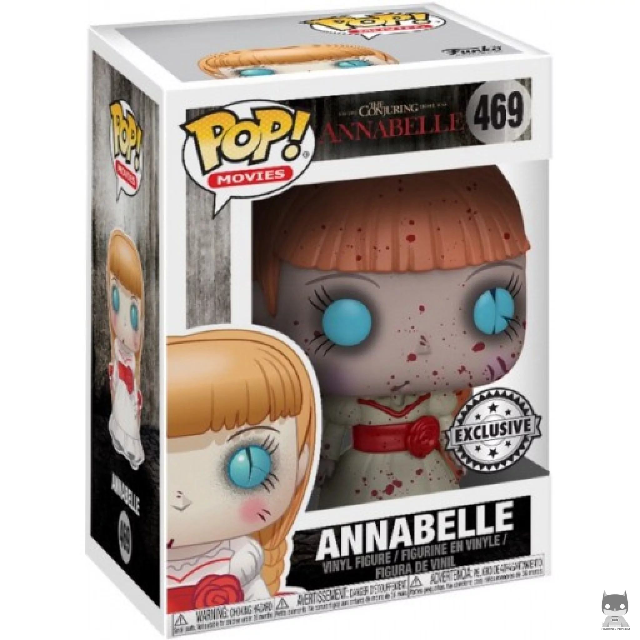 Figura Funko Pop! Annabelle (Ensangrentado) en su caja