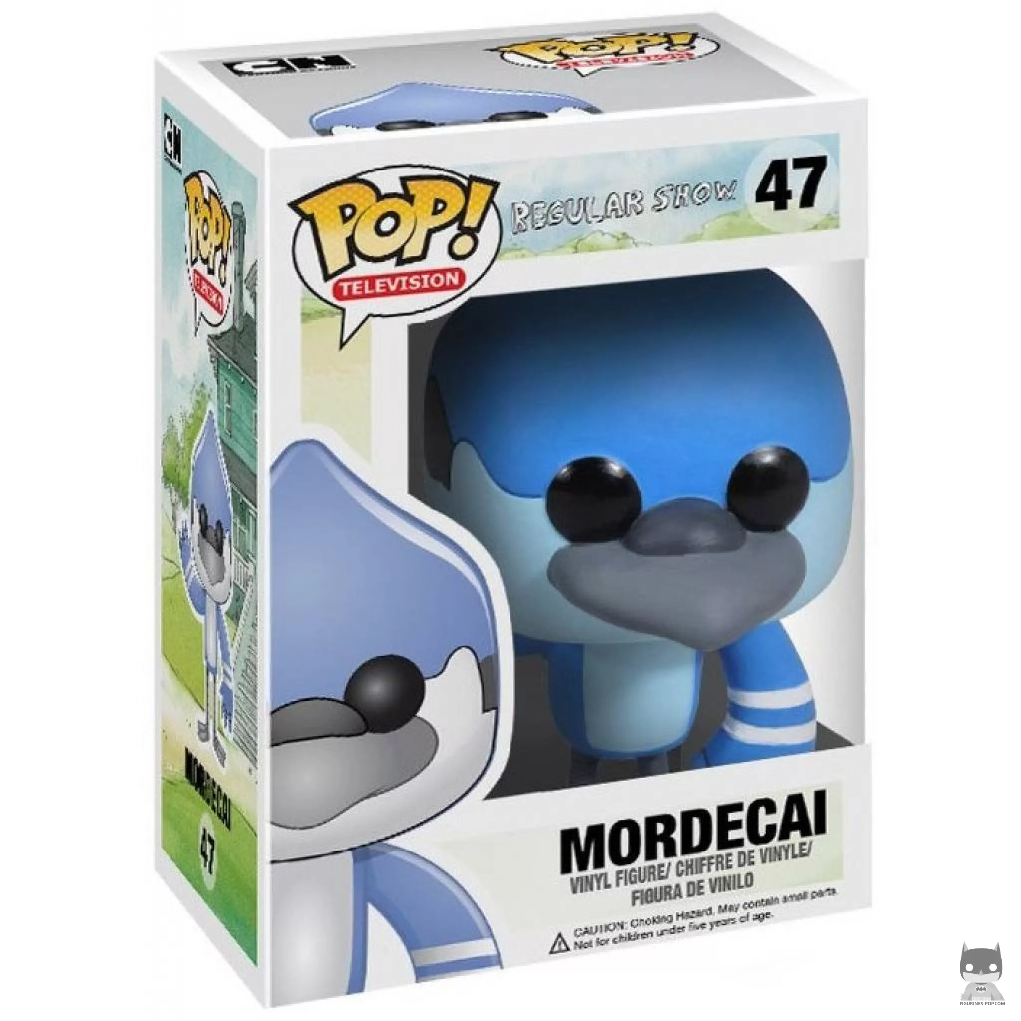Figura Funko Pop! Mordecai en su caja