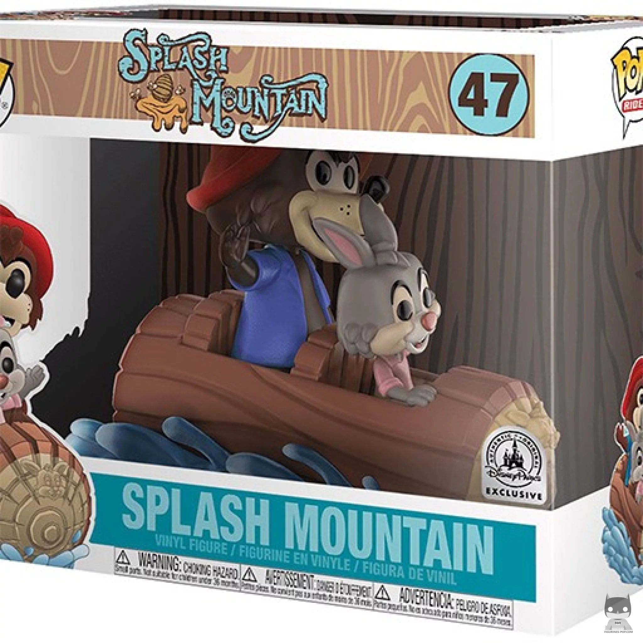 Figura Funko Pop! Splash Mountain en su caja