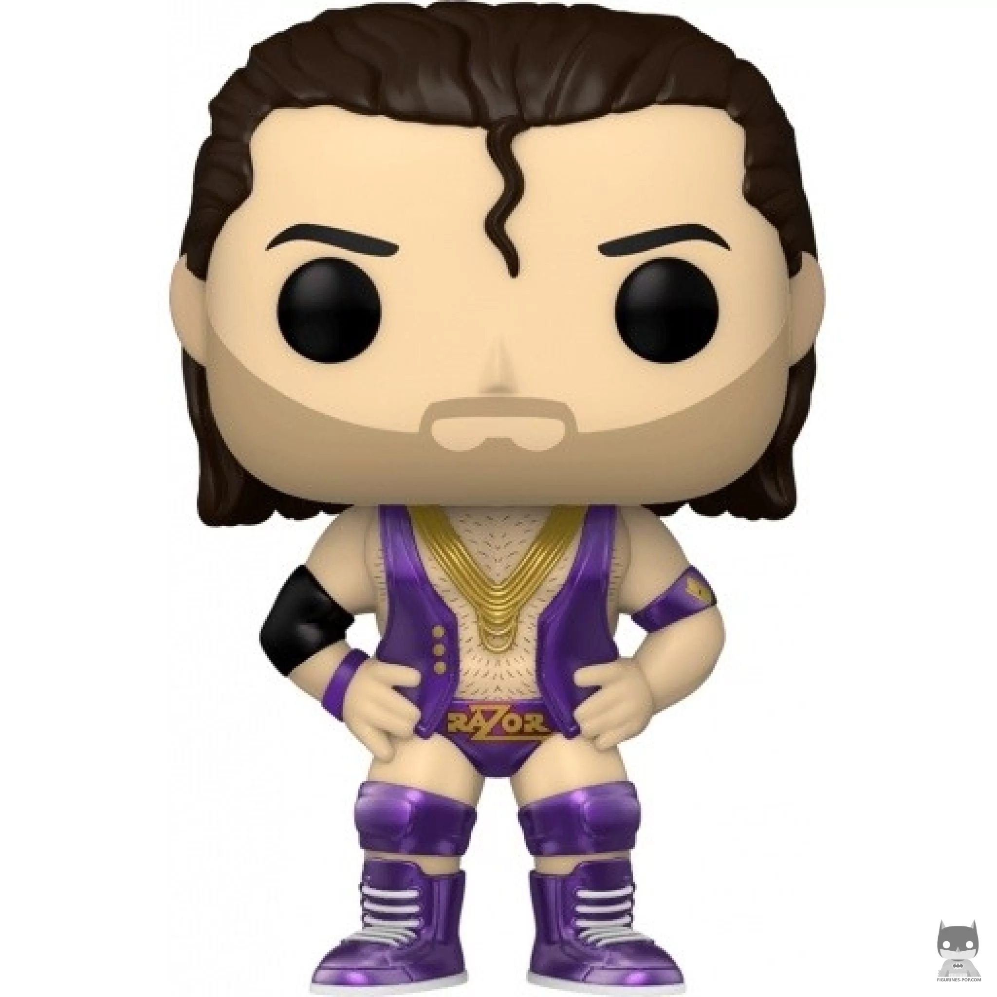 Figura Funko Pop! Razor Ramon (Morado & Metalizado) (WWE)