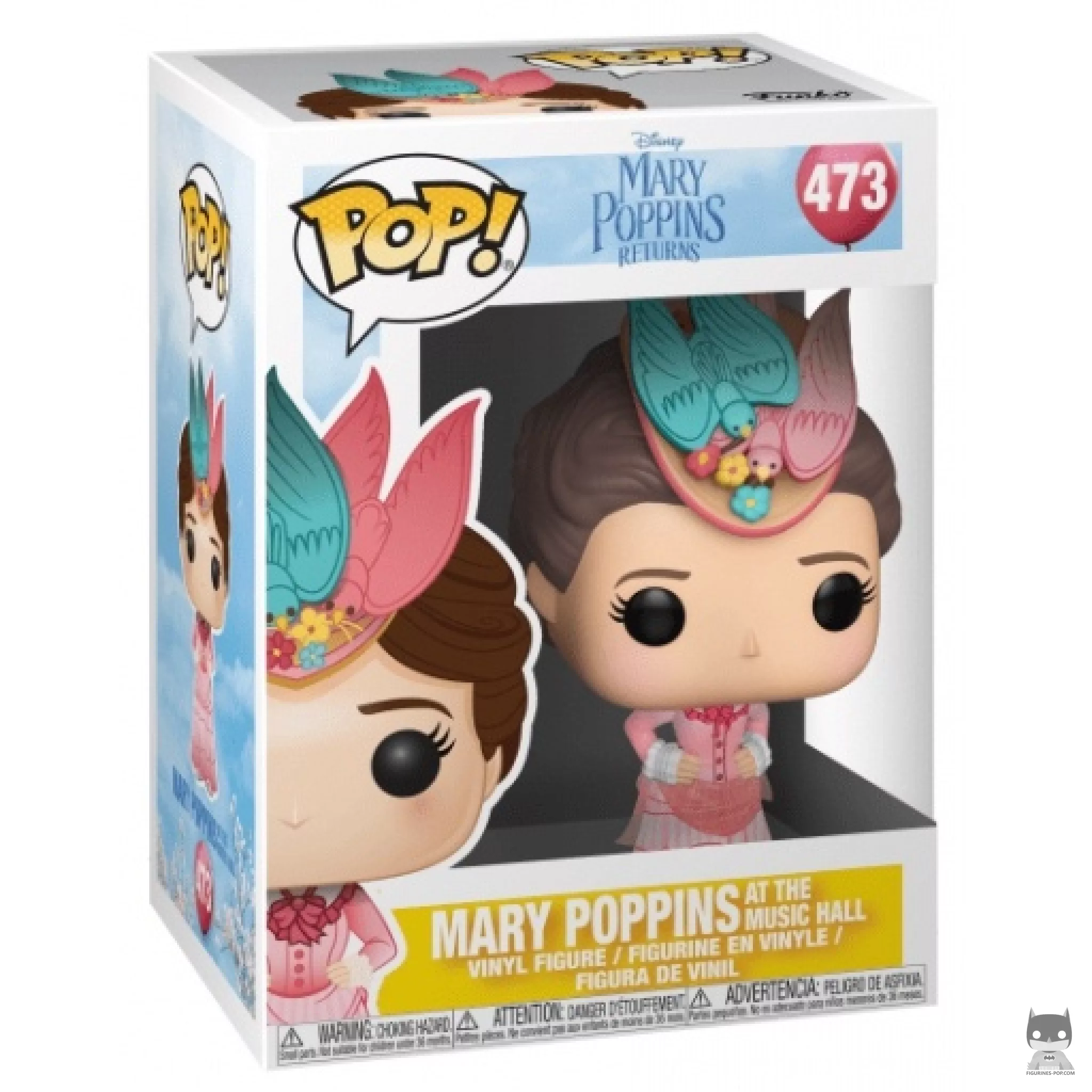 Figura Funko Pop! Mary Poppins en el music hall en su caja