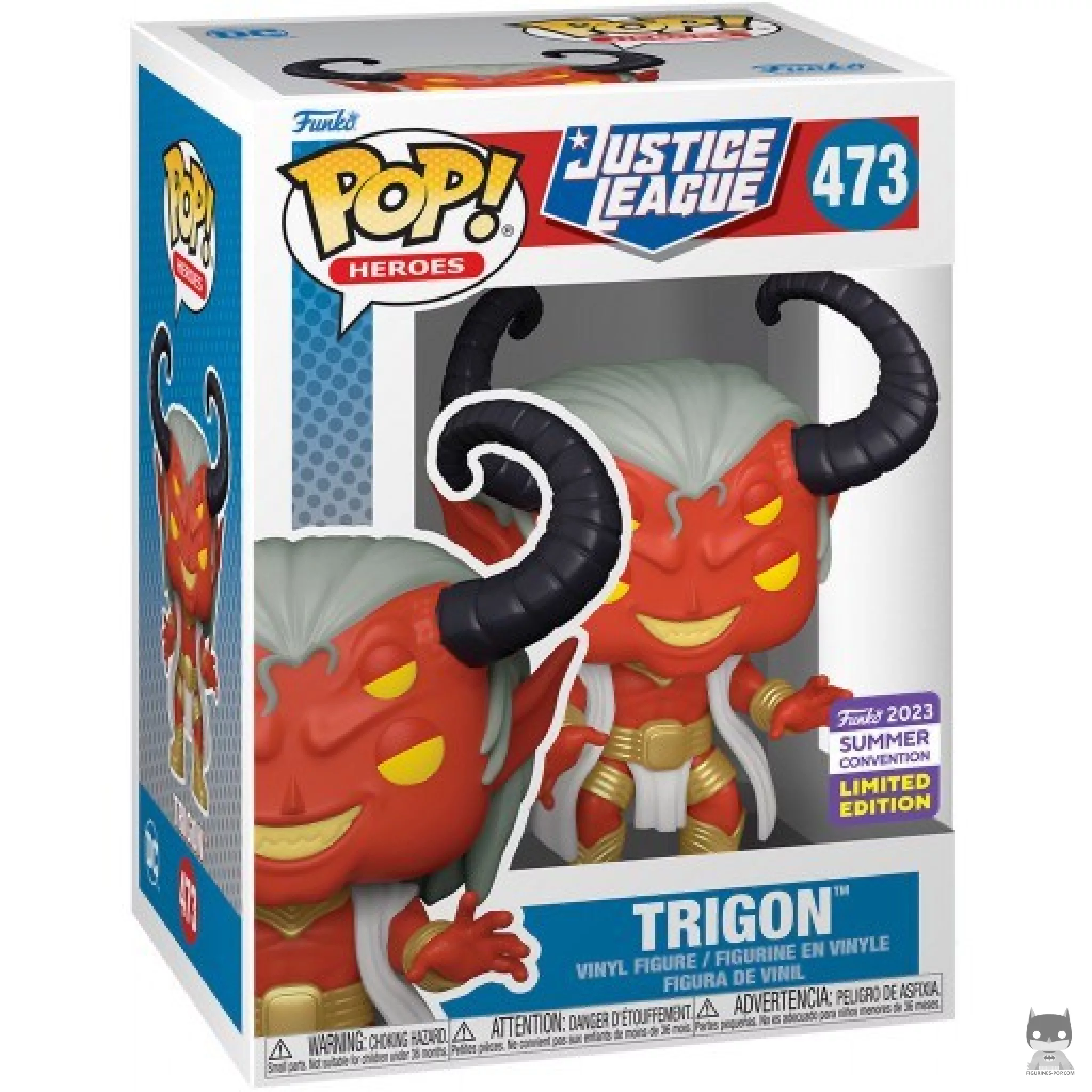 Figura Funko Pop! Trigon en su caja