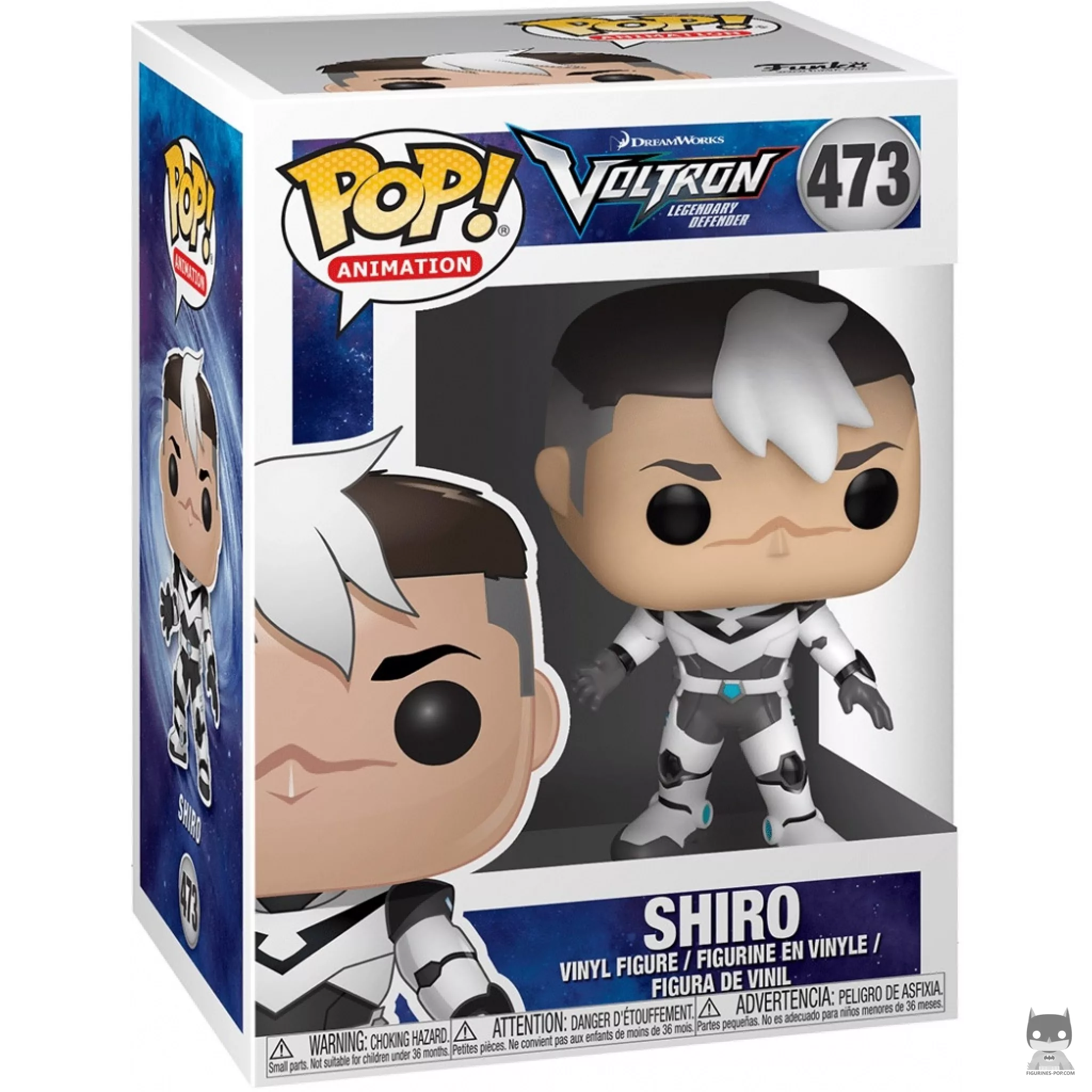 Figura Funko Pop! Shiro en su caja