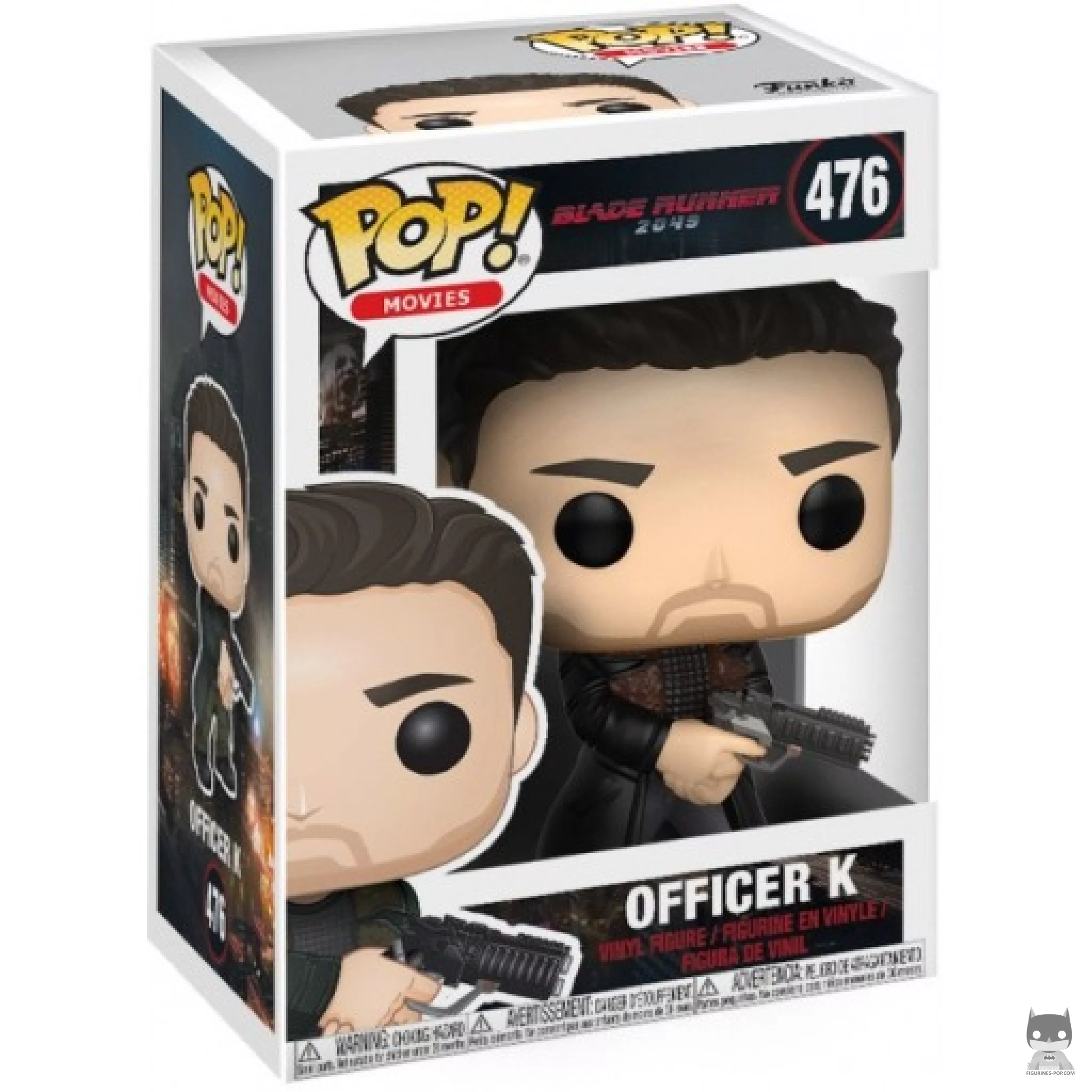Figura Funko Pop! Agente K en su caja