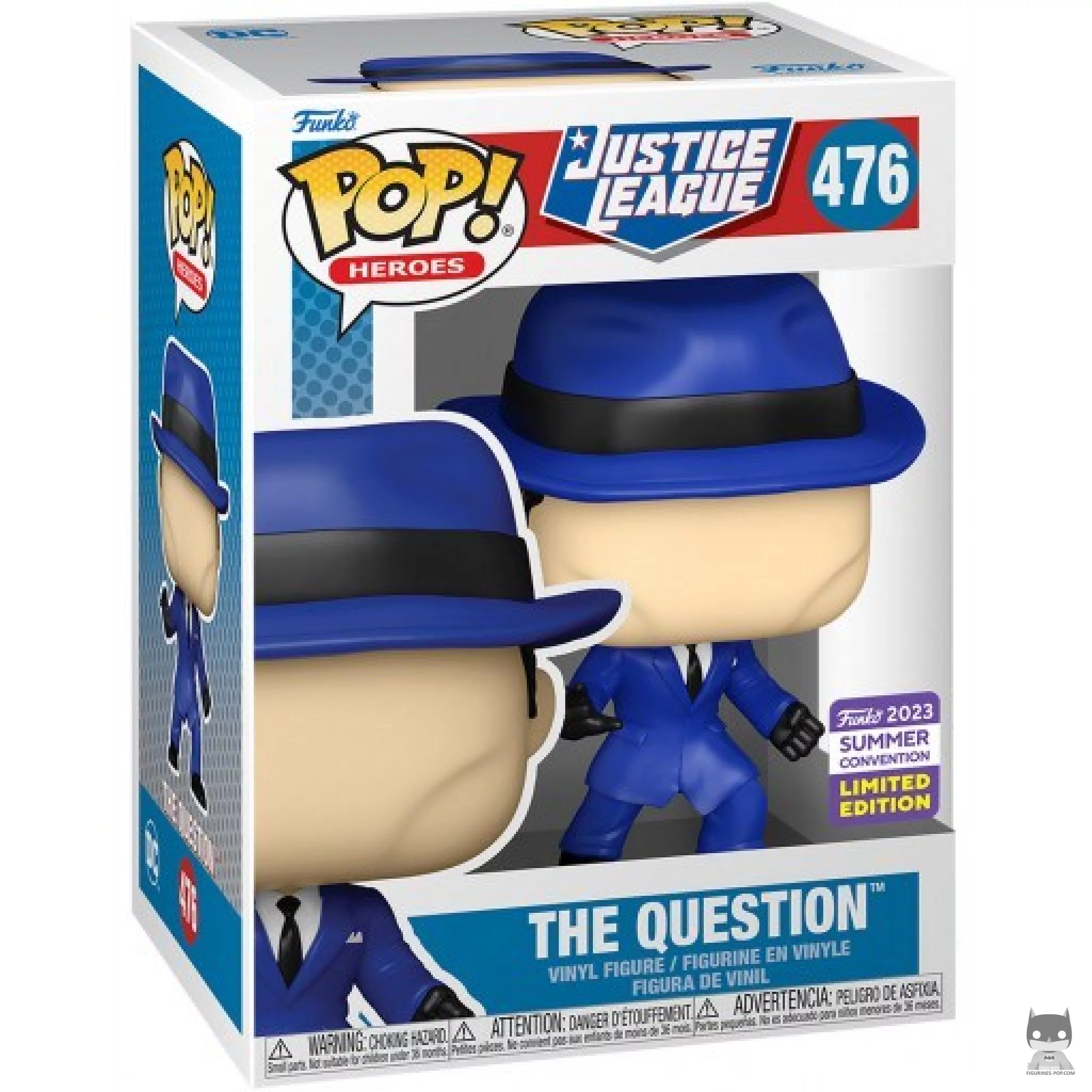 Figura Funko Pop! La Pregunta en su caja
