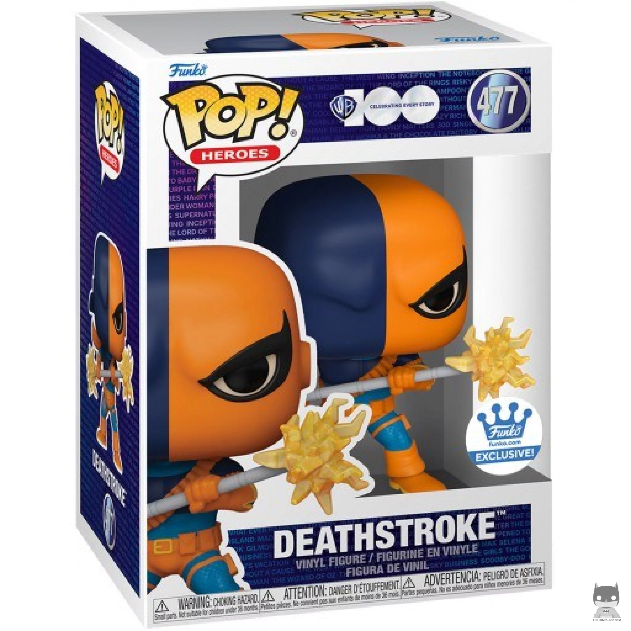 Figura Funko Pop! Deathstroke en su caja