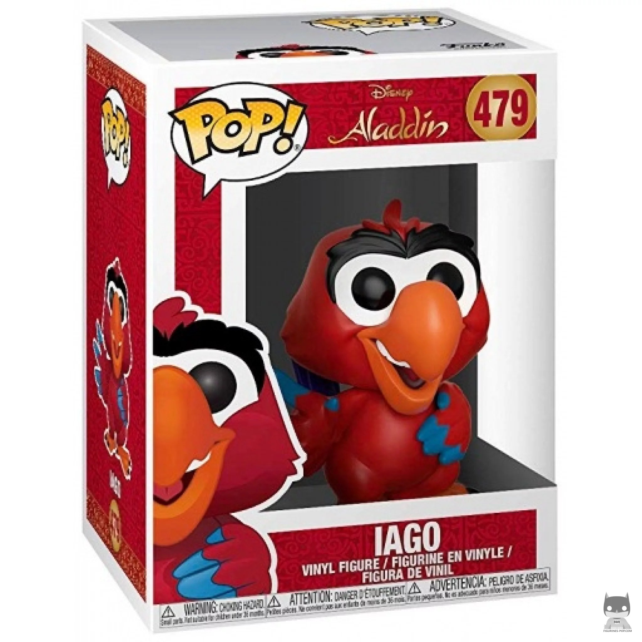 Figura Funko Pop! Iago en su caja