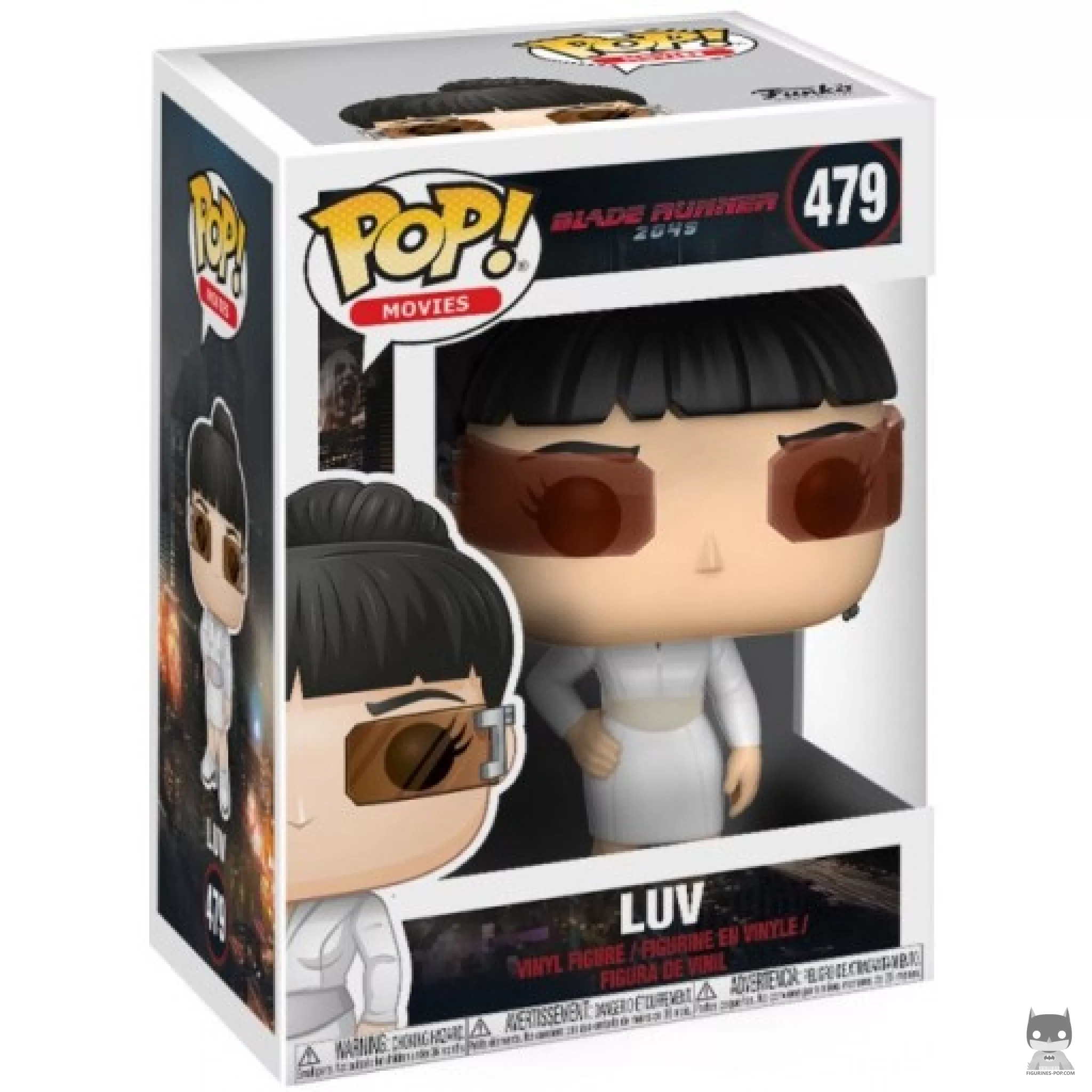 Figura Funko Pop! Luv en su caja