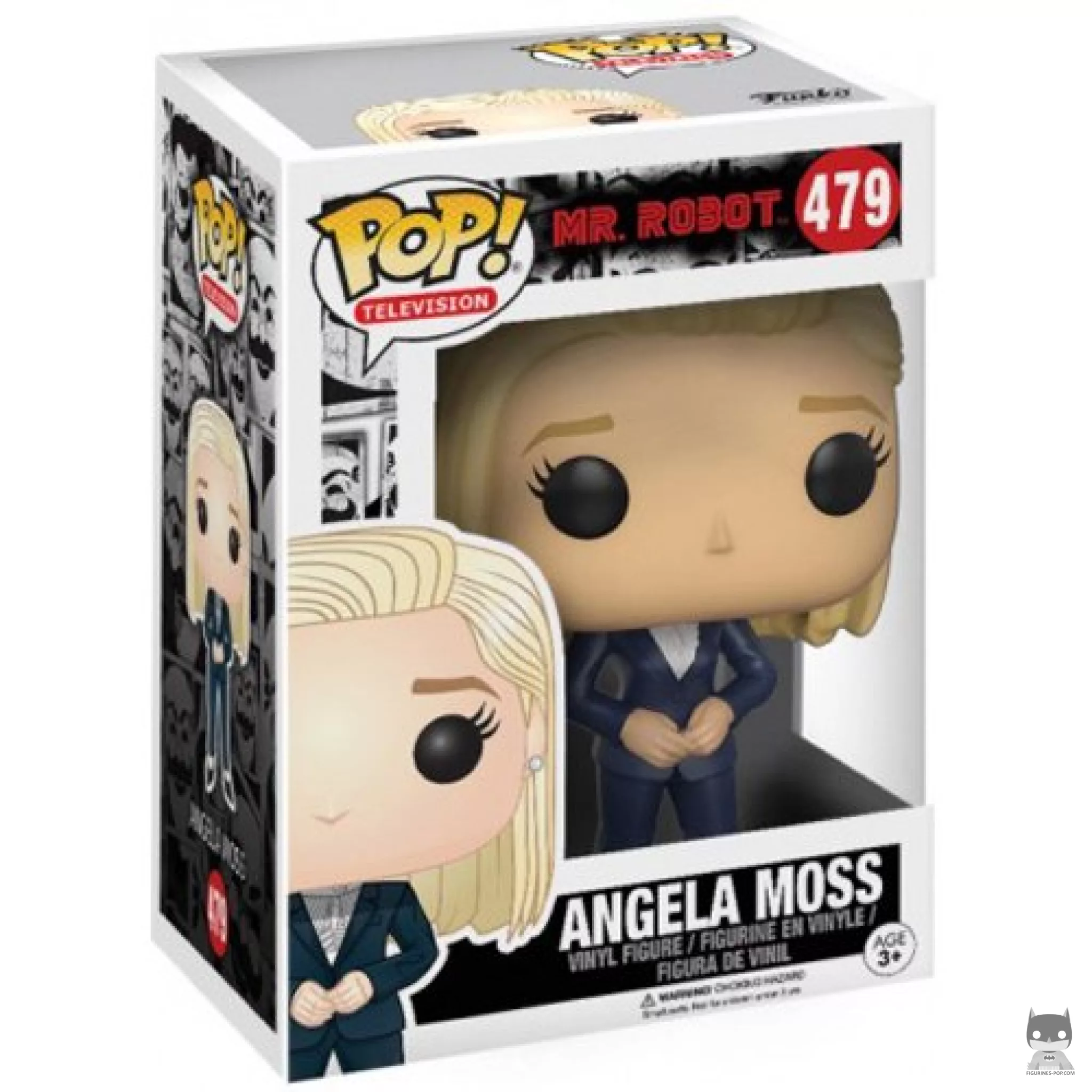 Figura Funko Pop! Angela Moss en su caja
