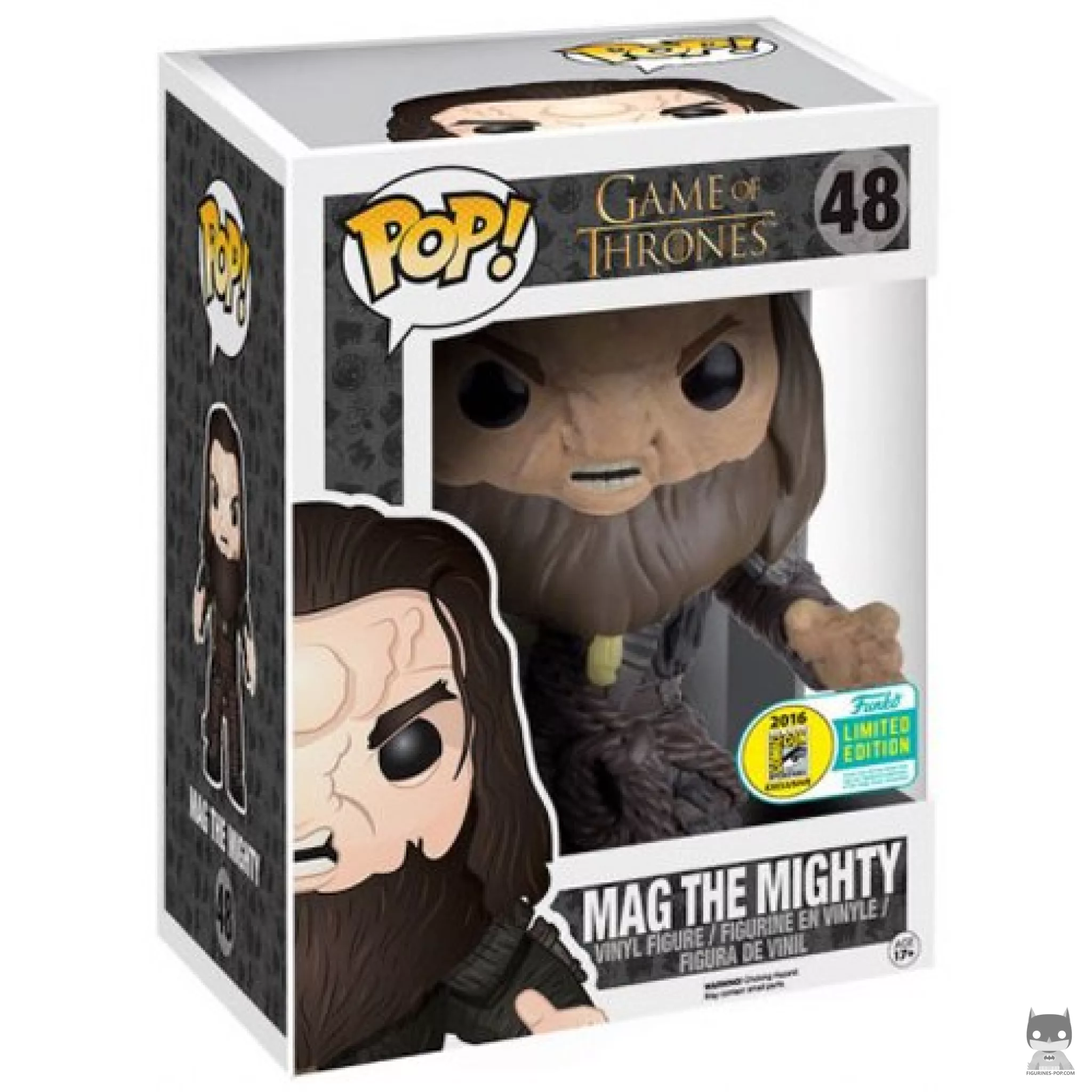 Figura Funko Pop! Mag el Poderoso (Supersized) en su caja