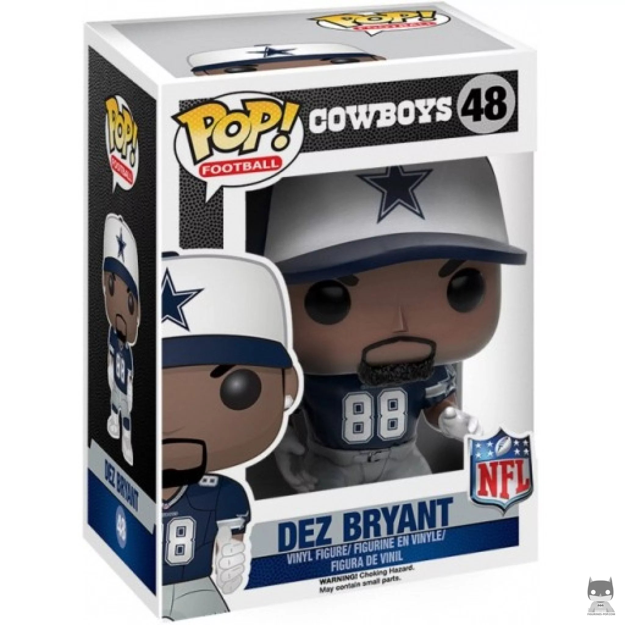 Figura Funko Pop! Dez Bryant en su caja