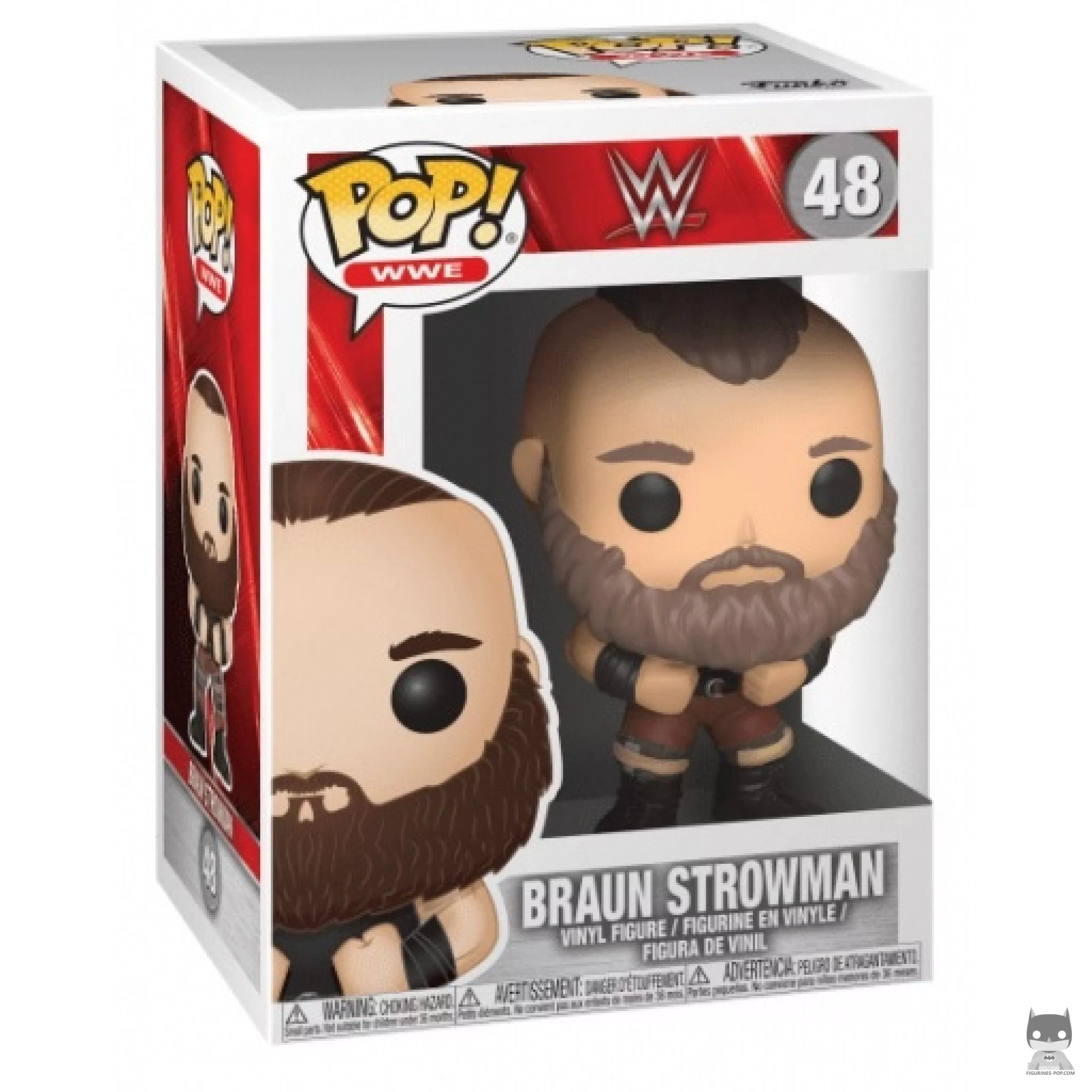Figura Funko Pop! Braun Strowman en su caja