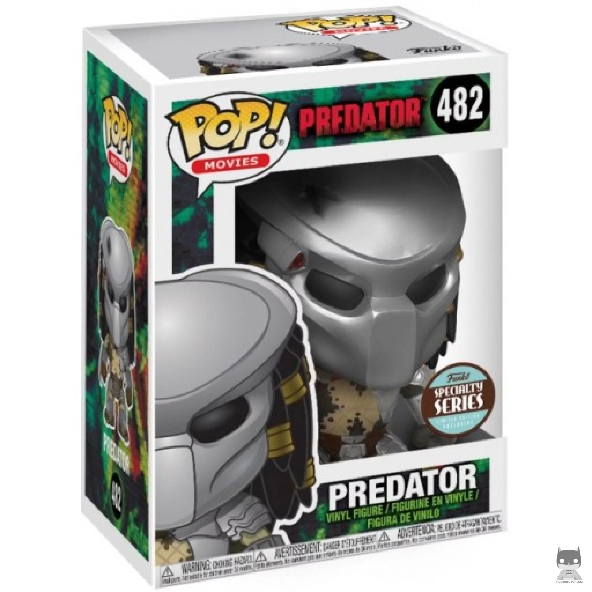 Figura Funko Pop! Depredador en su caja