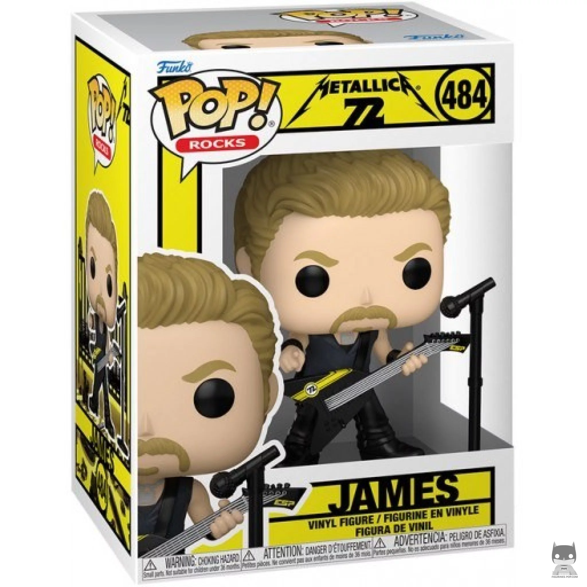 Figura Funko Pop! James (72 Seasons) en su caja