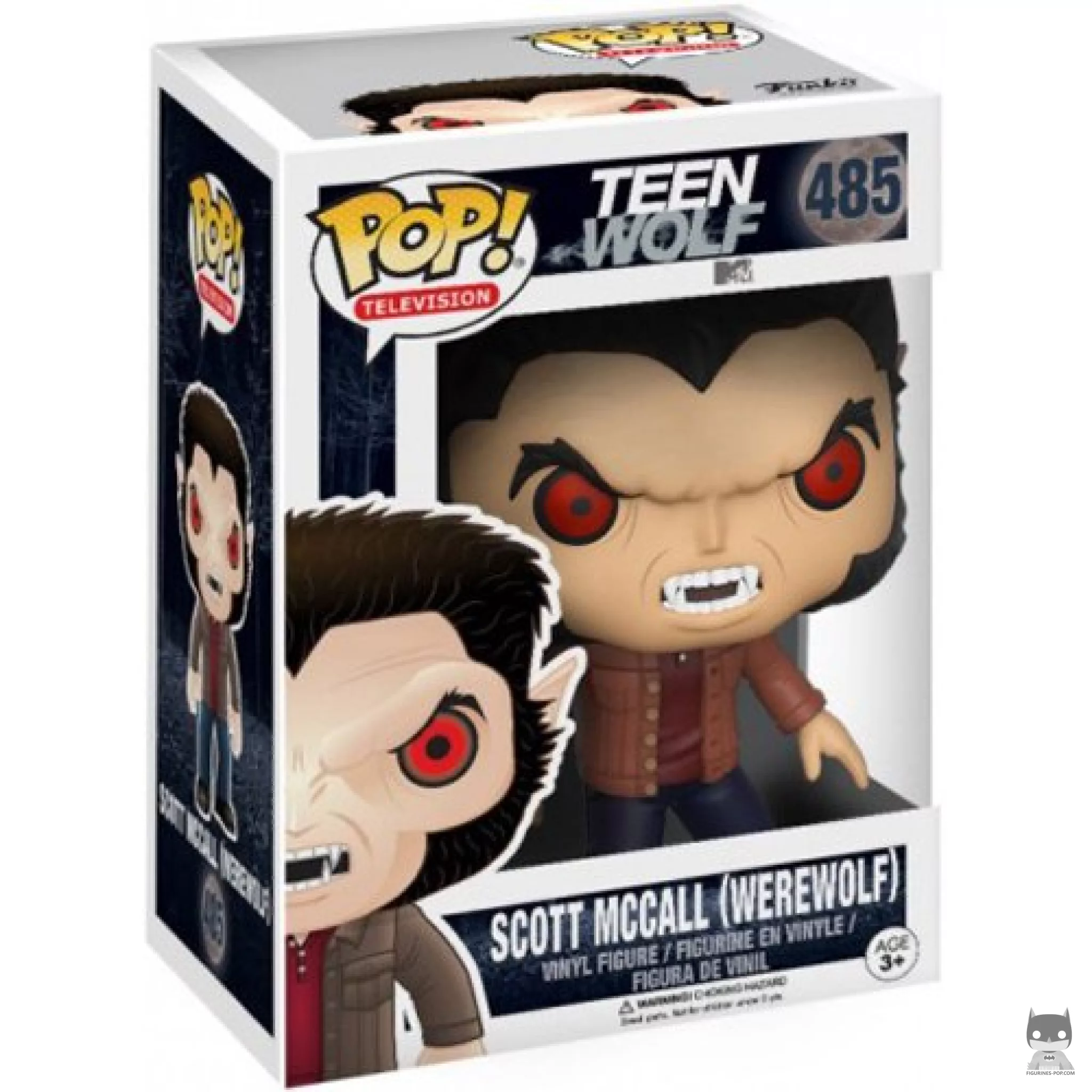 Figura Funko Pop! Scott McCall (Hombre lobo) en su caja
