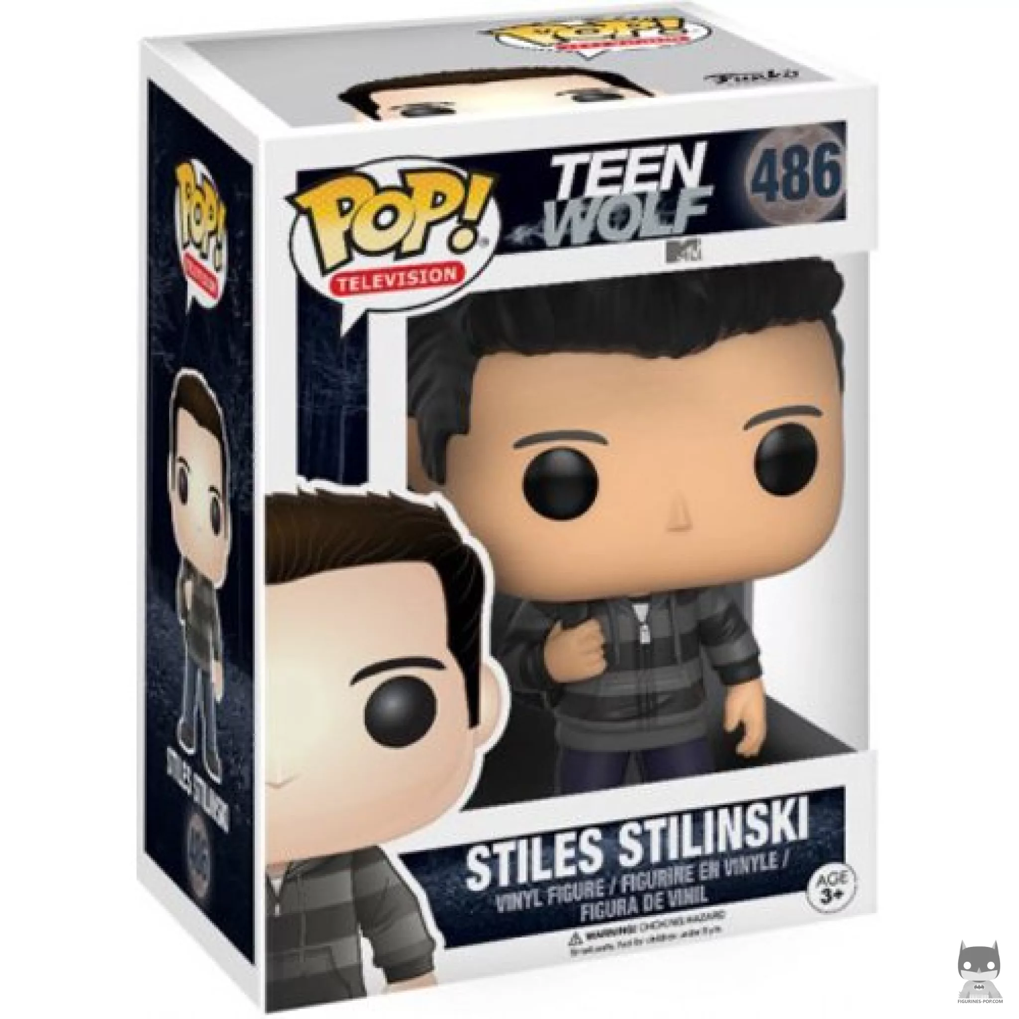 Figura Funko Pop! Stiles Stilinski en su caja