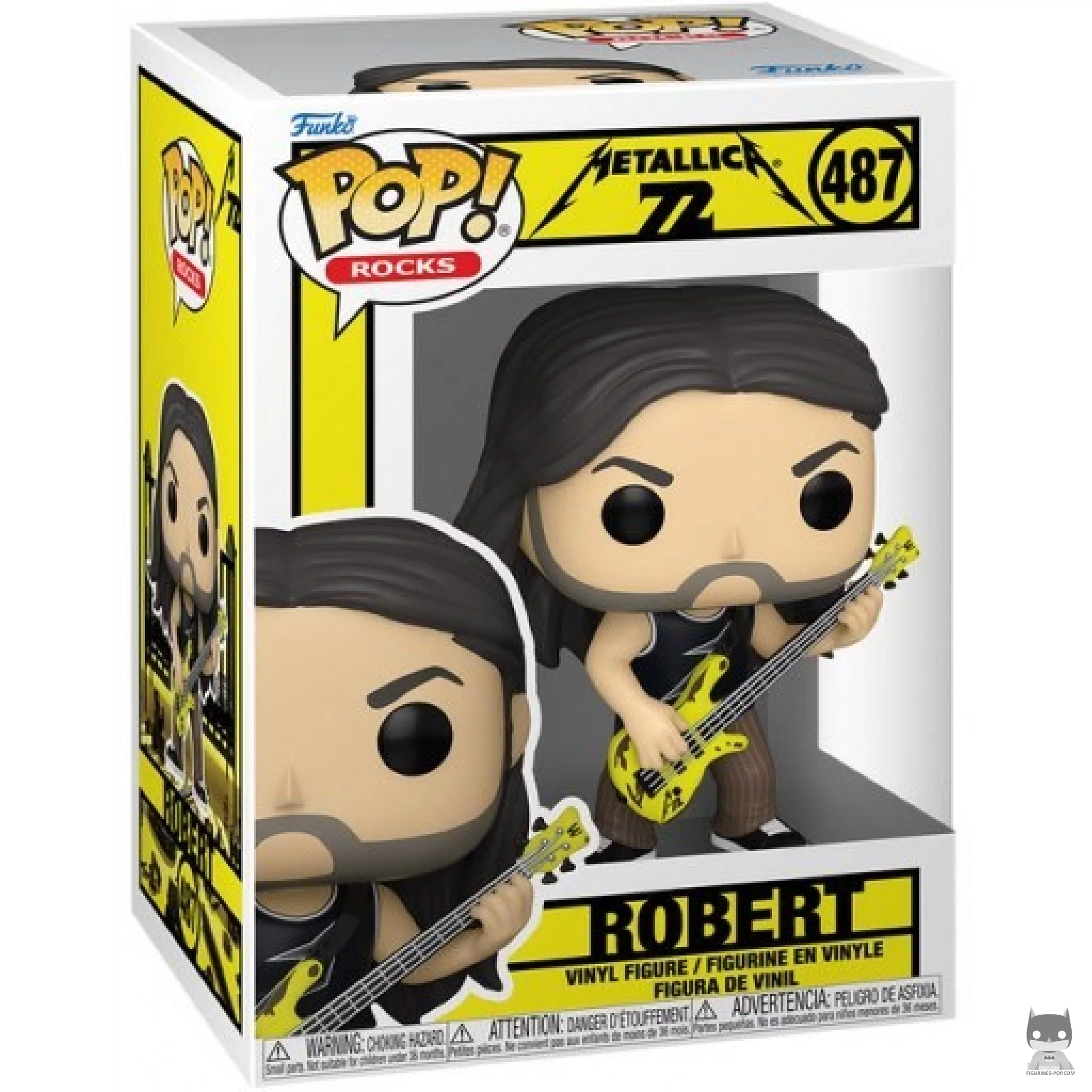 Figura Funko Pop! Robert (72 Seasons) en su caja