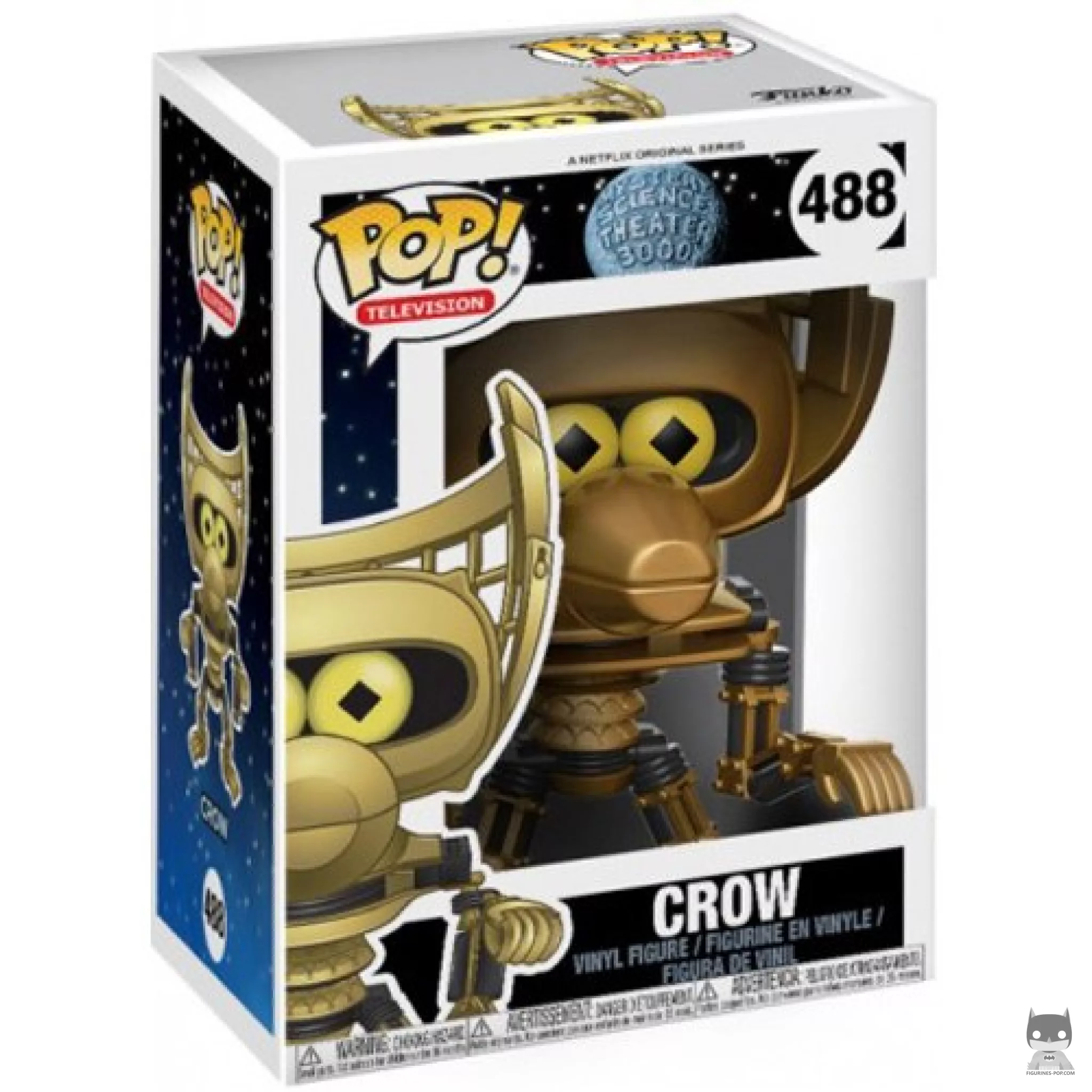 Figura Funko Pop! Crow en su caja