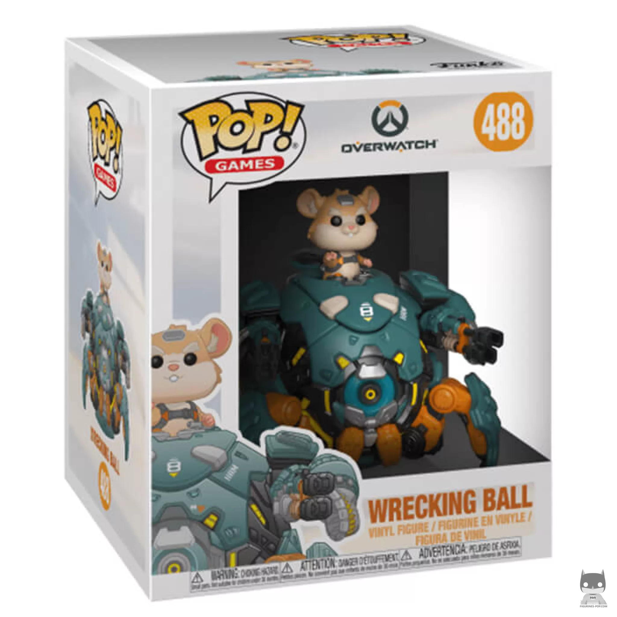 Figura Funko Pop! Wrecking Ball en su caja