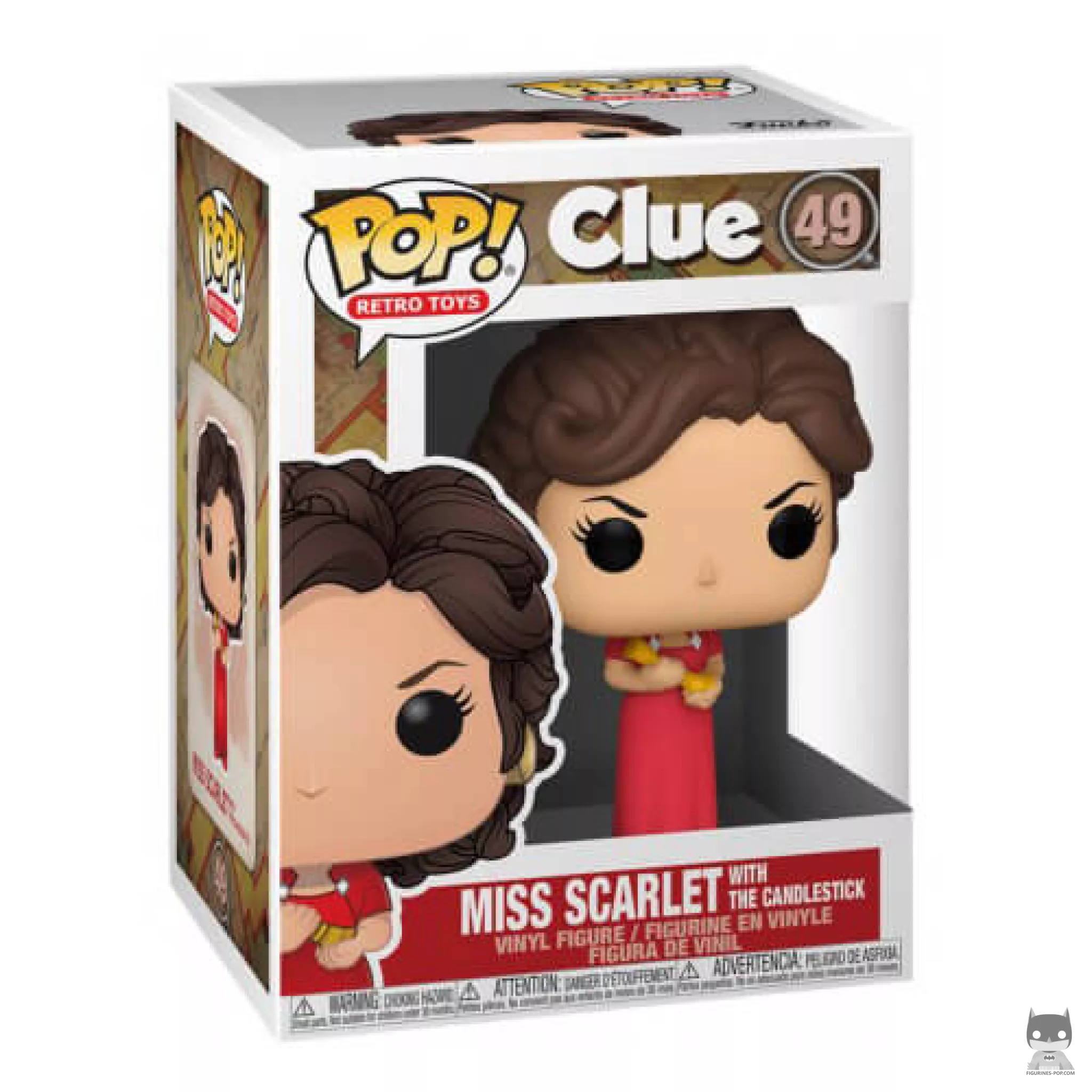 Figura Funko Pop! Señorita Amapola en su caja