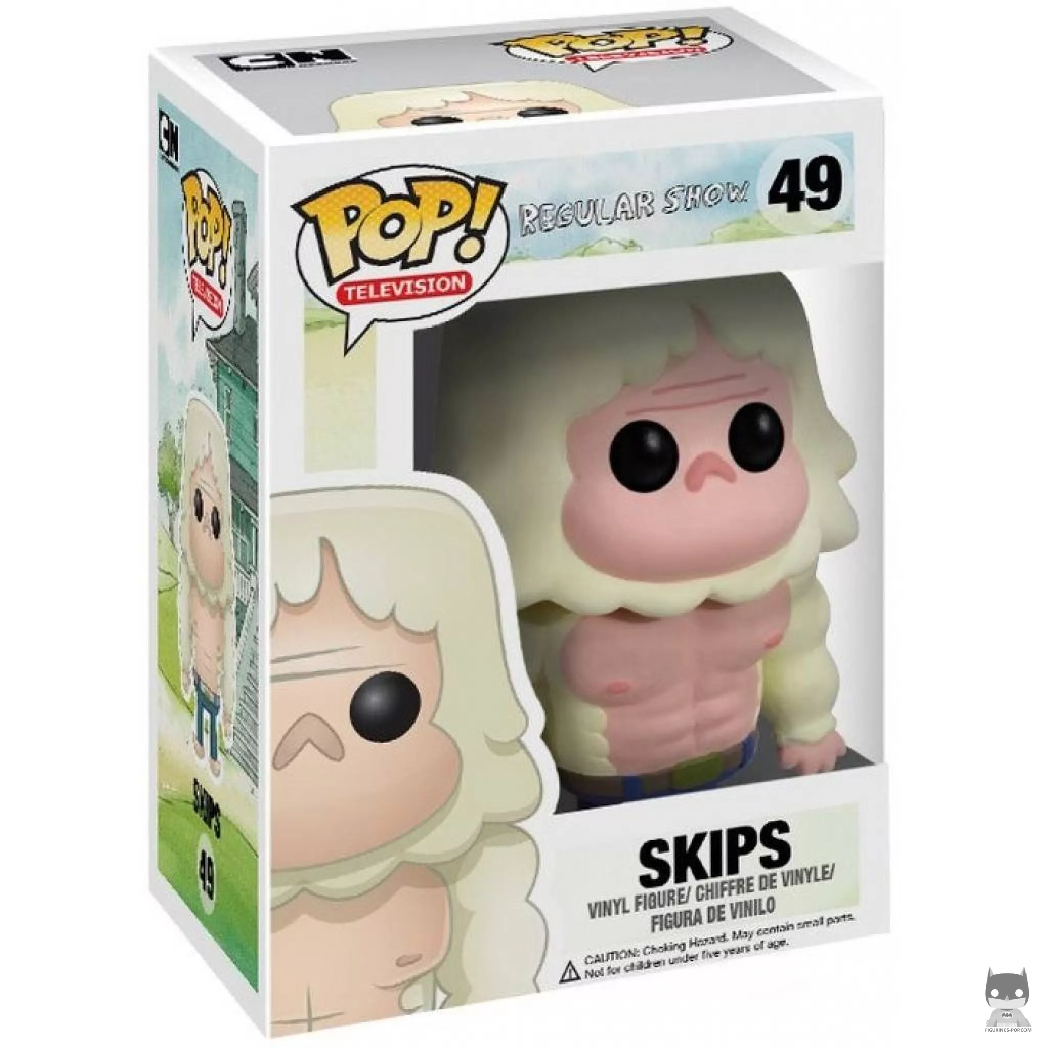 Figura Funko Pop! Skips en su caja