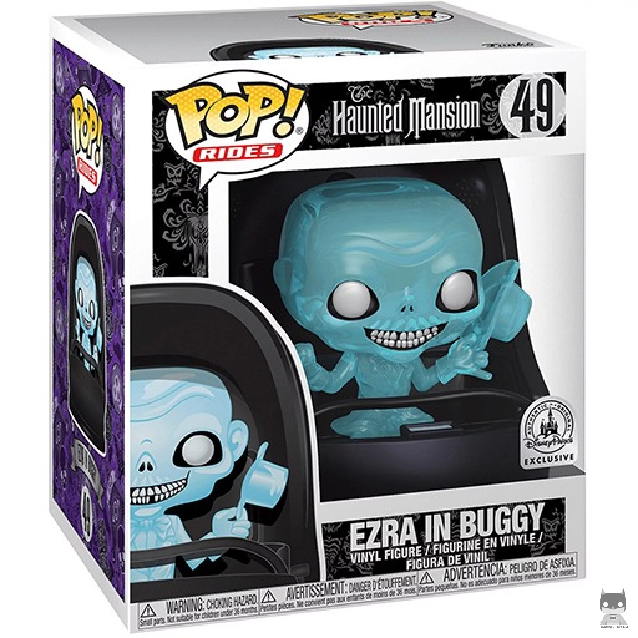 Figura Funko Pop! Ezra en el carrito en su caja