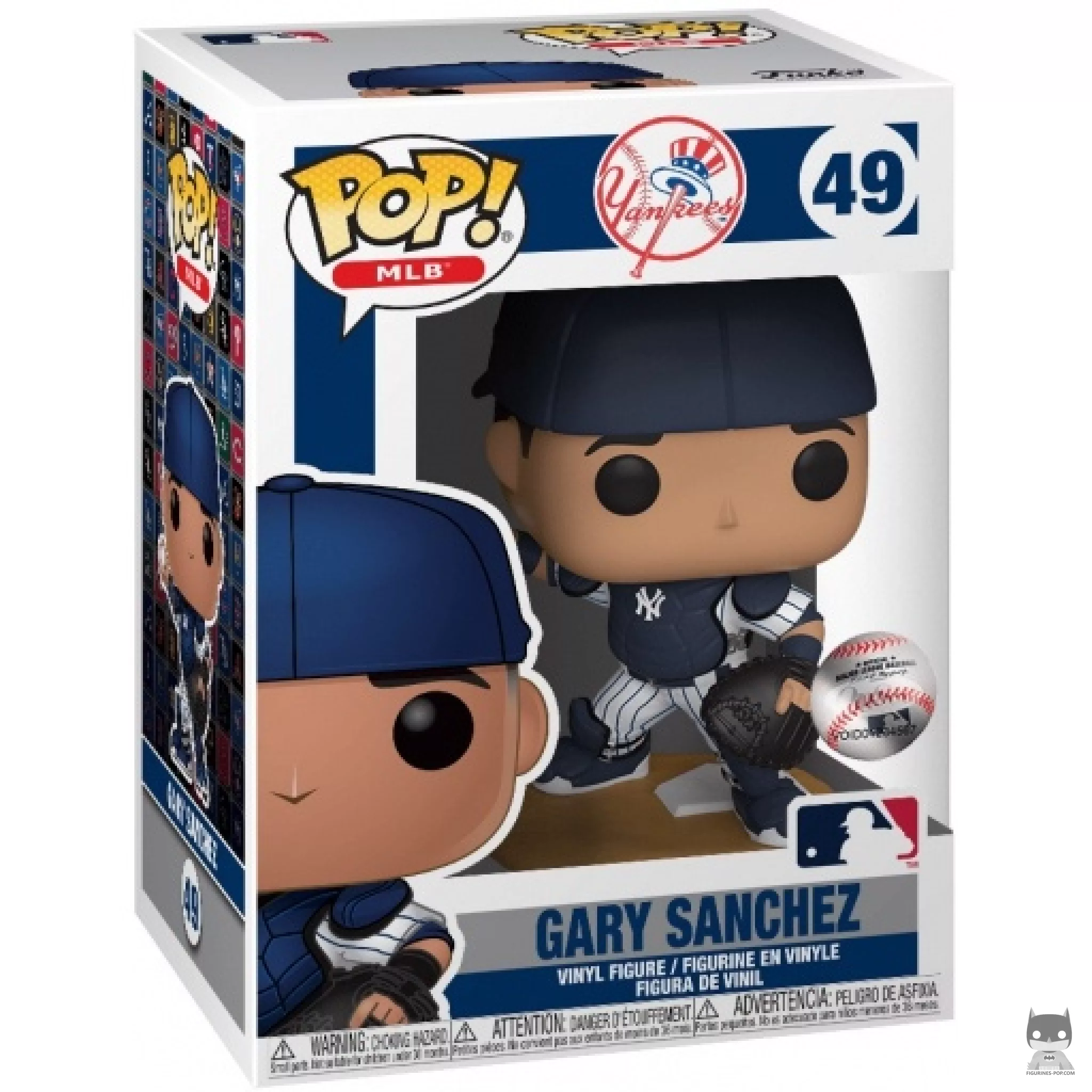 Figura Funko Pop! Gary Sanchez en su caja