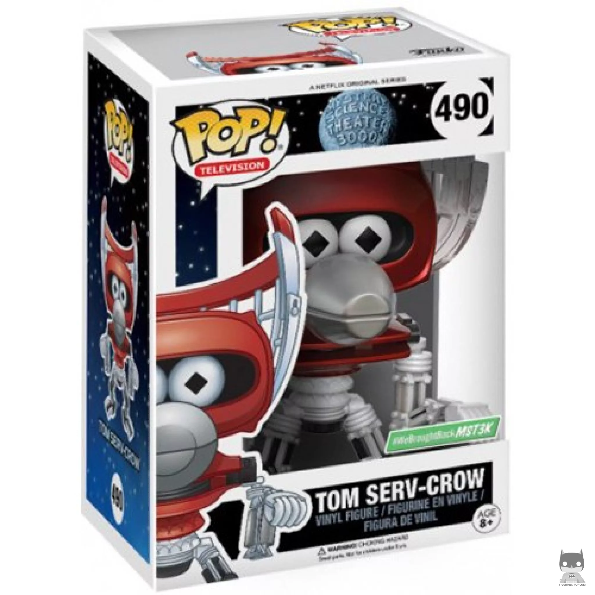 Figura Funko Pop! Tom Serv-Crow en su caja
