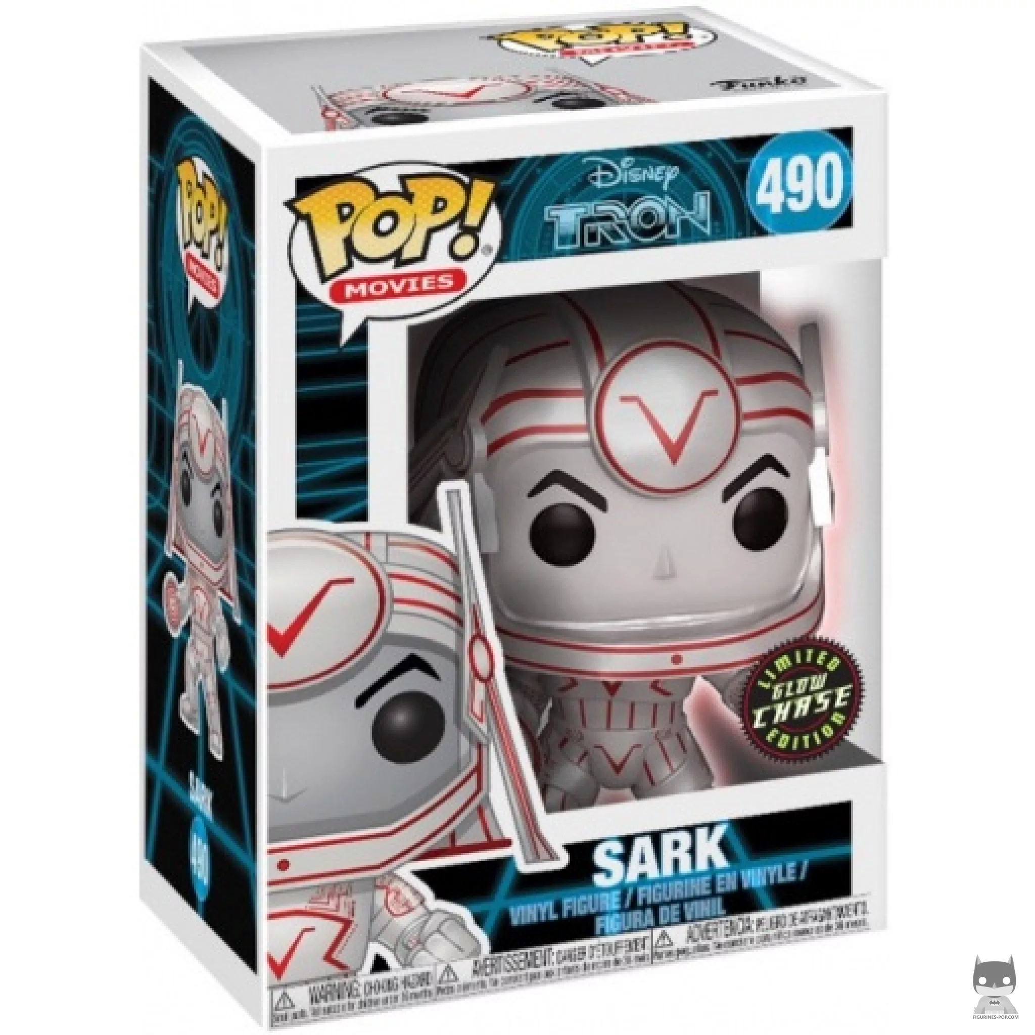 Figura Funko Pop! Sark (Chase) en su caja