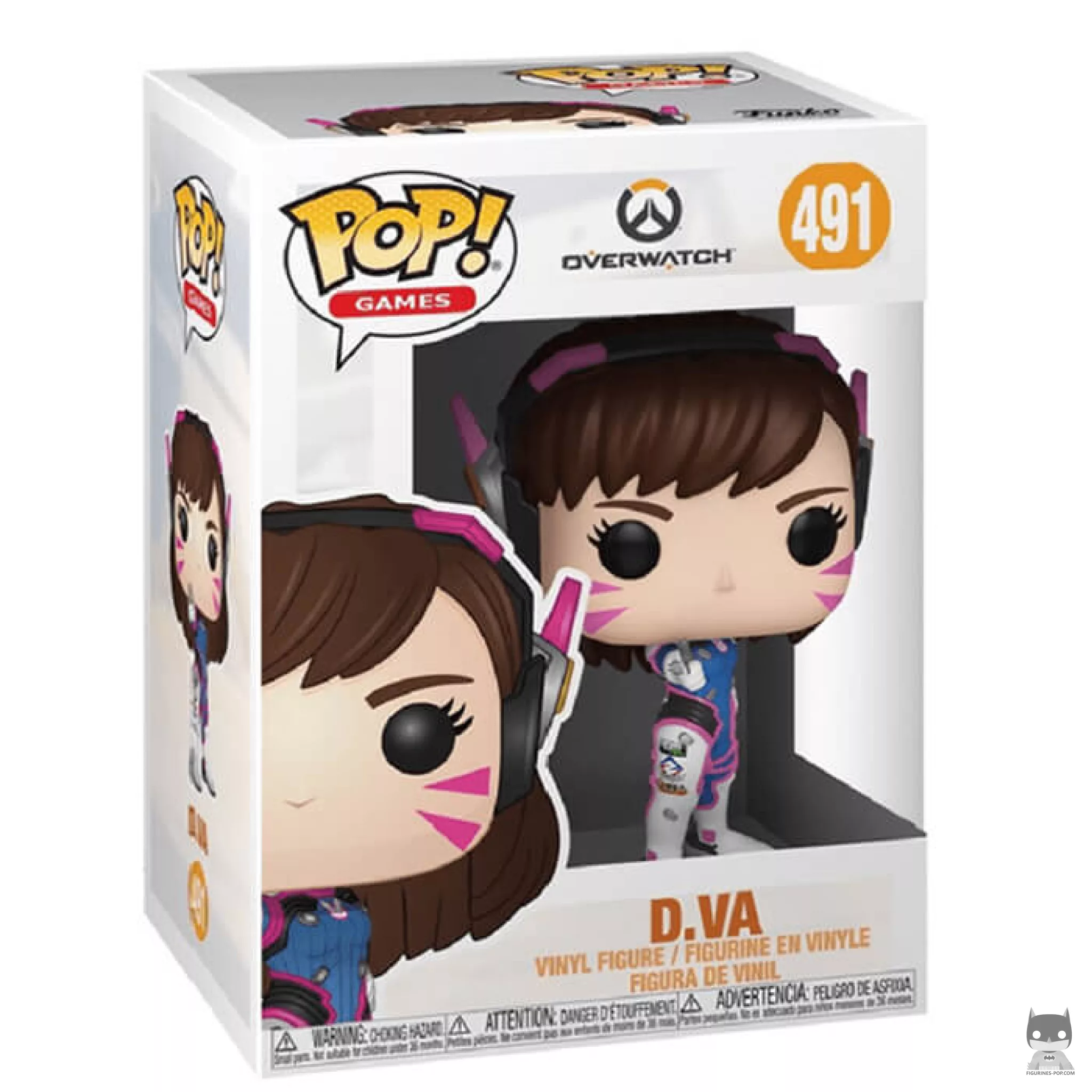 Figura Funko Pop! D.Va en su caja