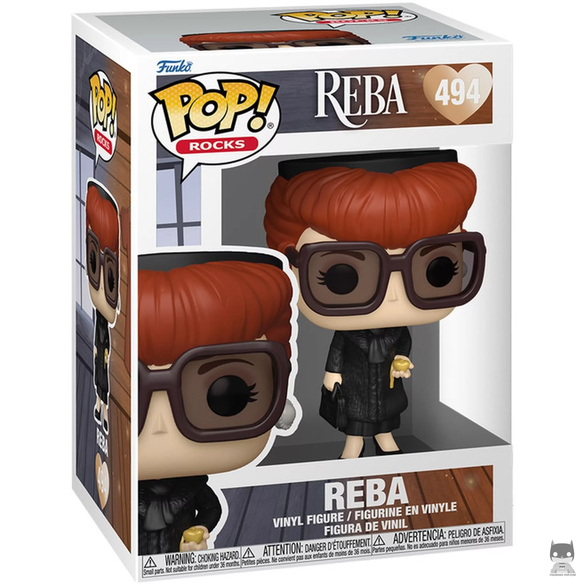 Figura Funko Pop! Reba McEntire (Fancy) en su caja