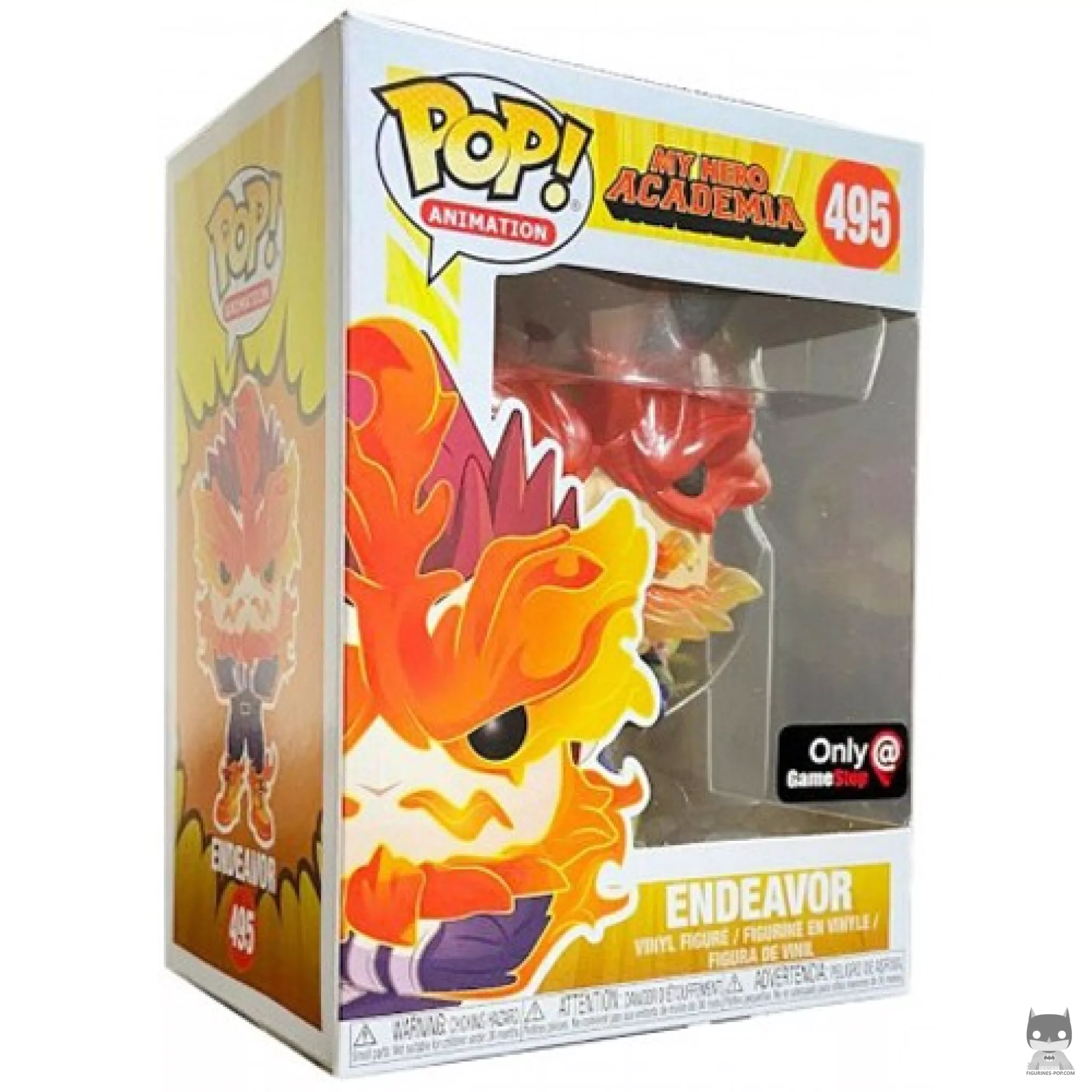 Figura Funko Pop! Endeavor en su caja