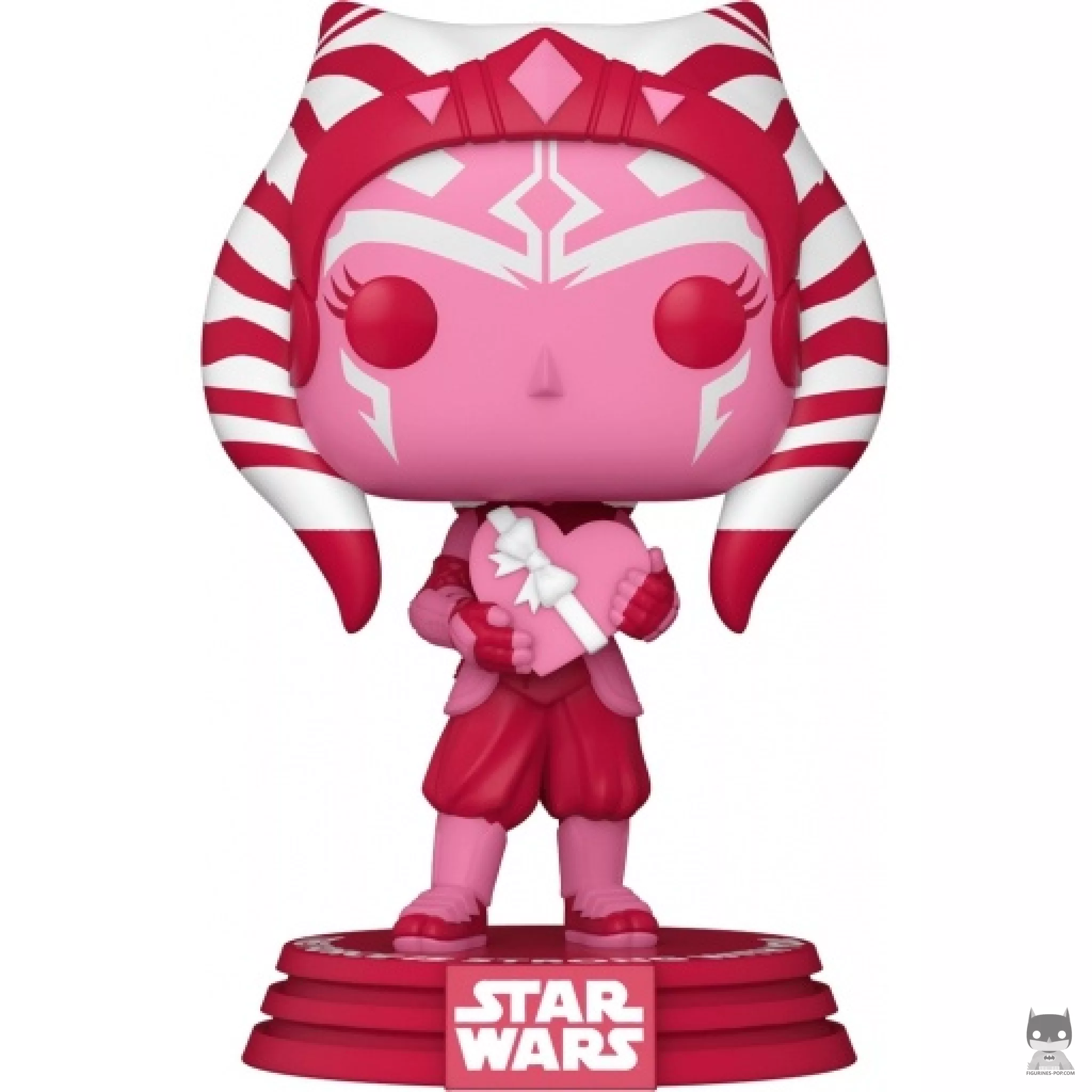 Figura Funko Pop! Ahsoka (Rosa) (Star Wars (San Valentín))