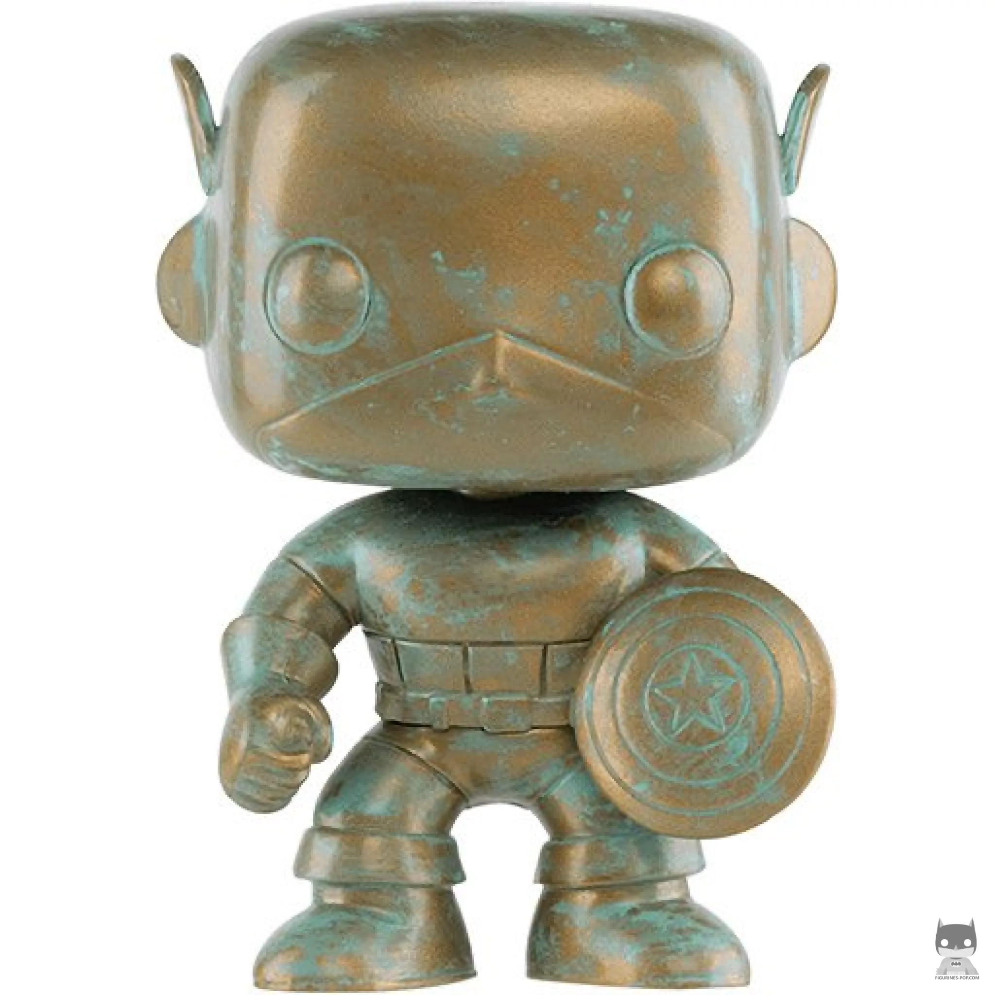 Figura Funko Pop! Capitán América (Pátina) (Marvel 80 años)