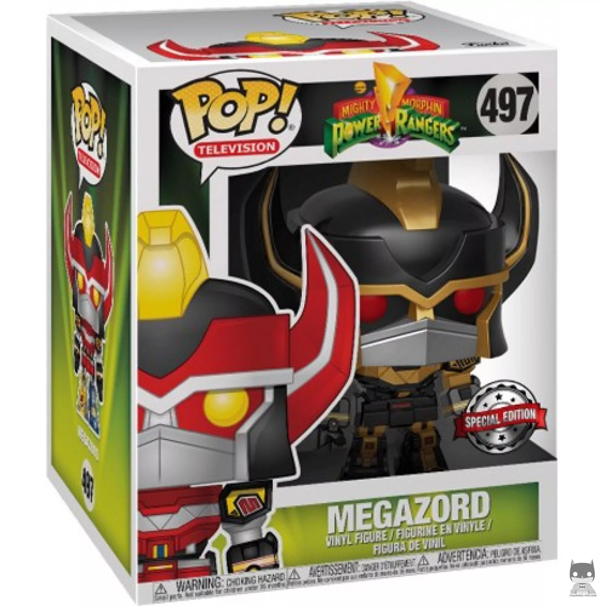 Figura Funko Pop! Megazord (Supersized) en su caja
