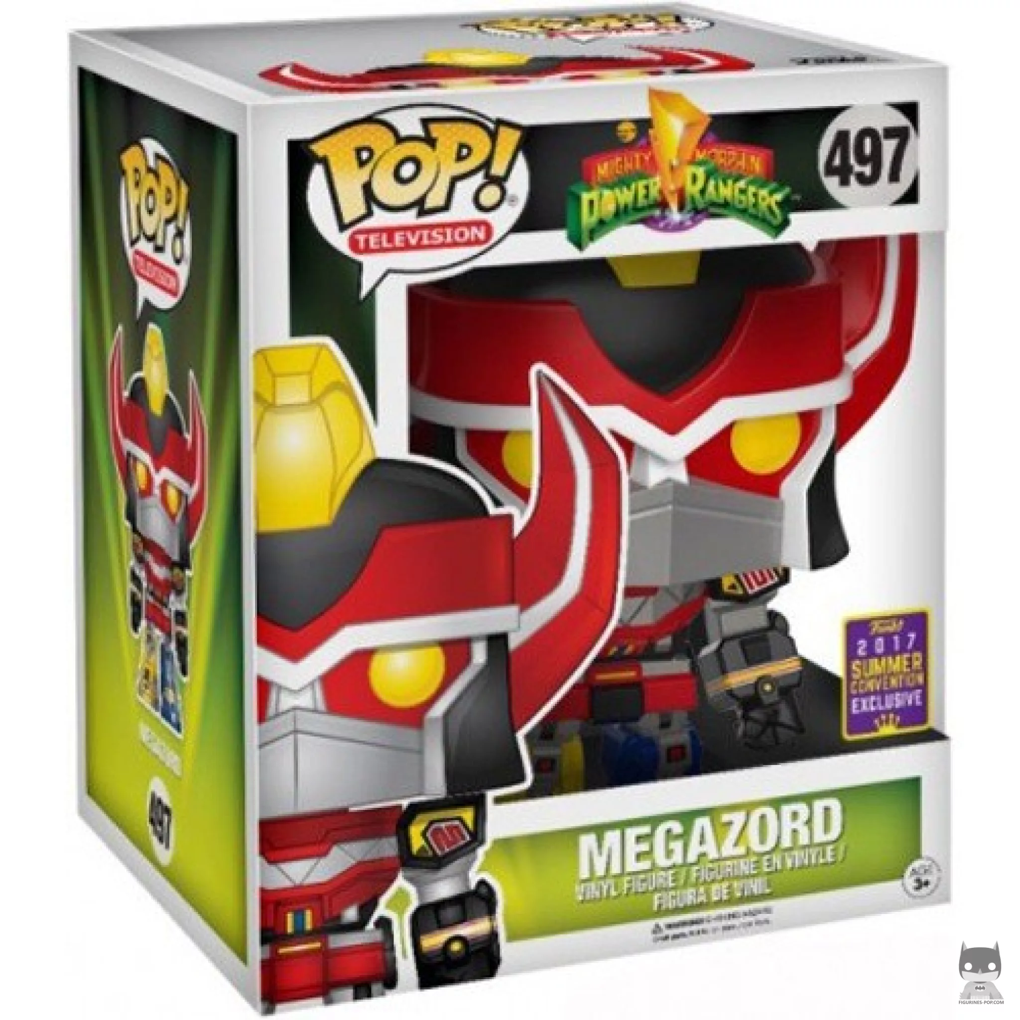 Figura Funko Pop! Megazord (Supersized) en su caja