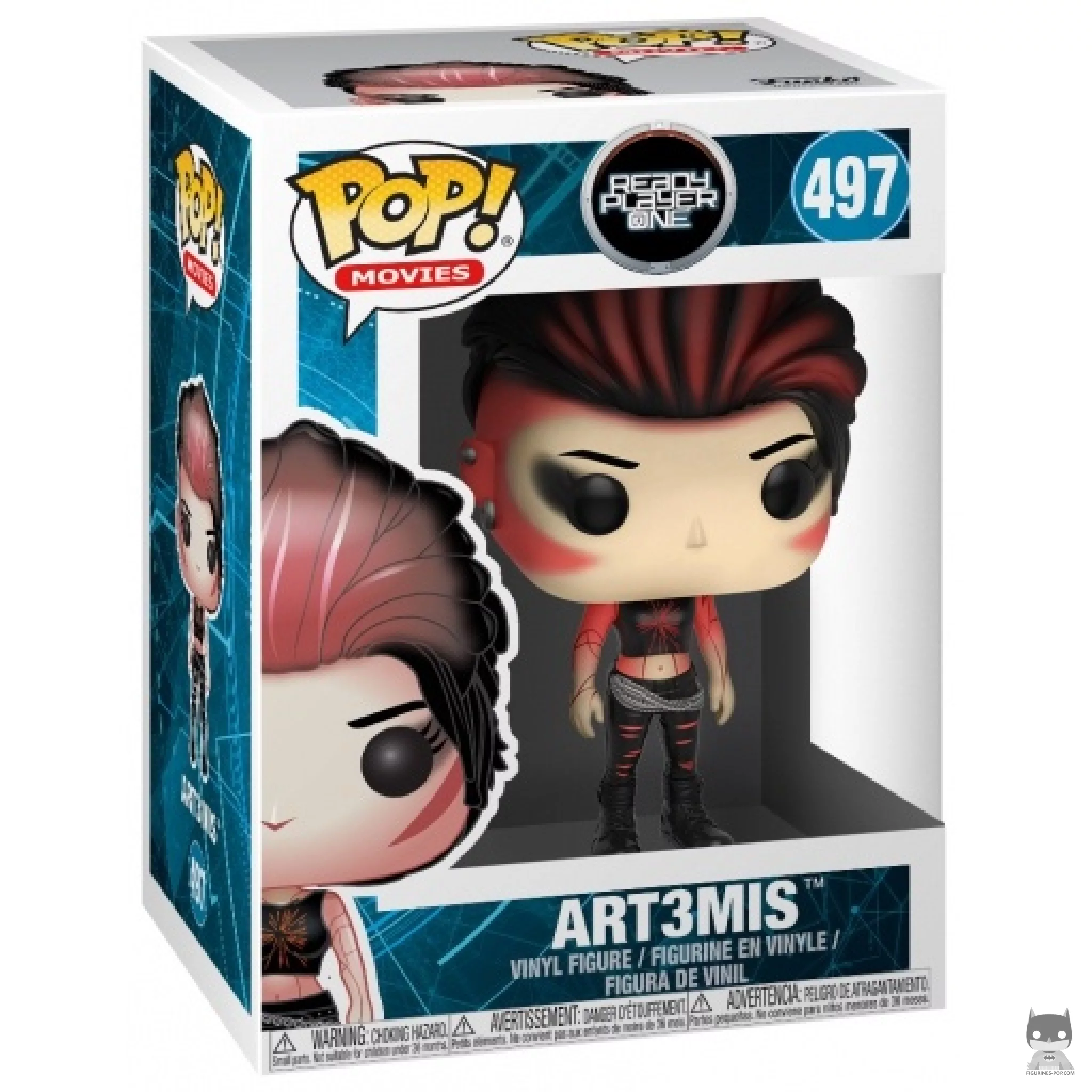 Figura Funko Pop! Art3mis en su caja